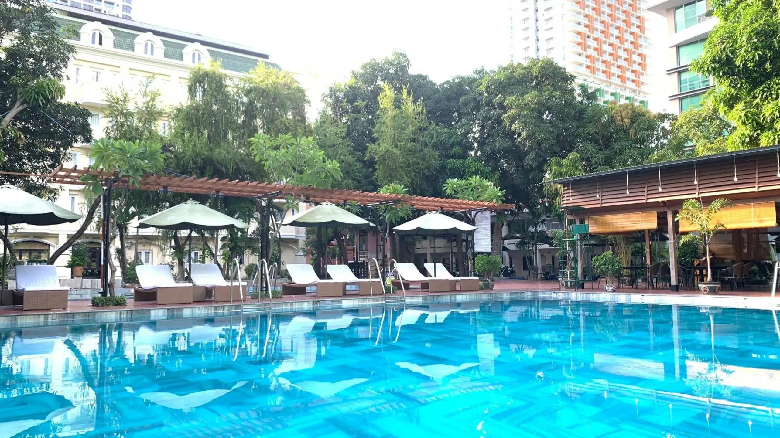 Balcony/Terrace, Swimming Pool in Tran Vien Dong