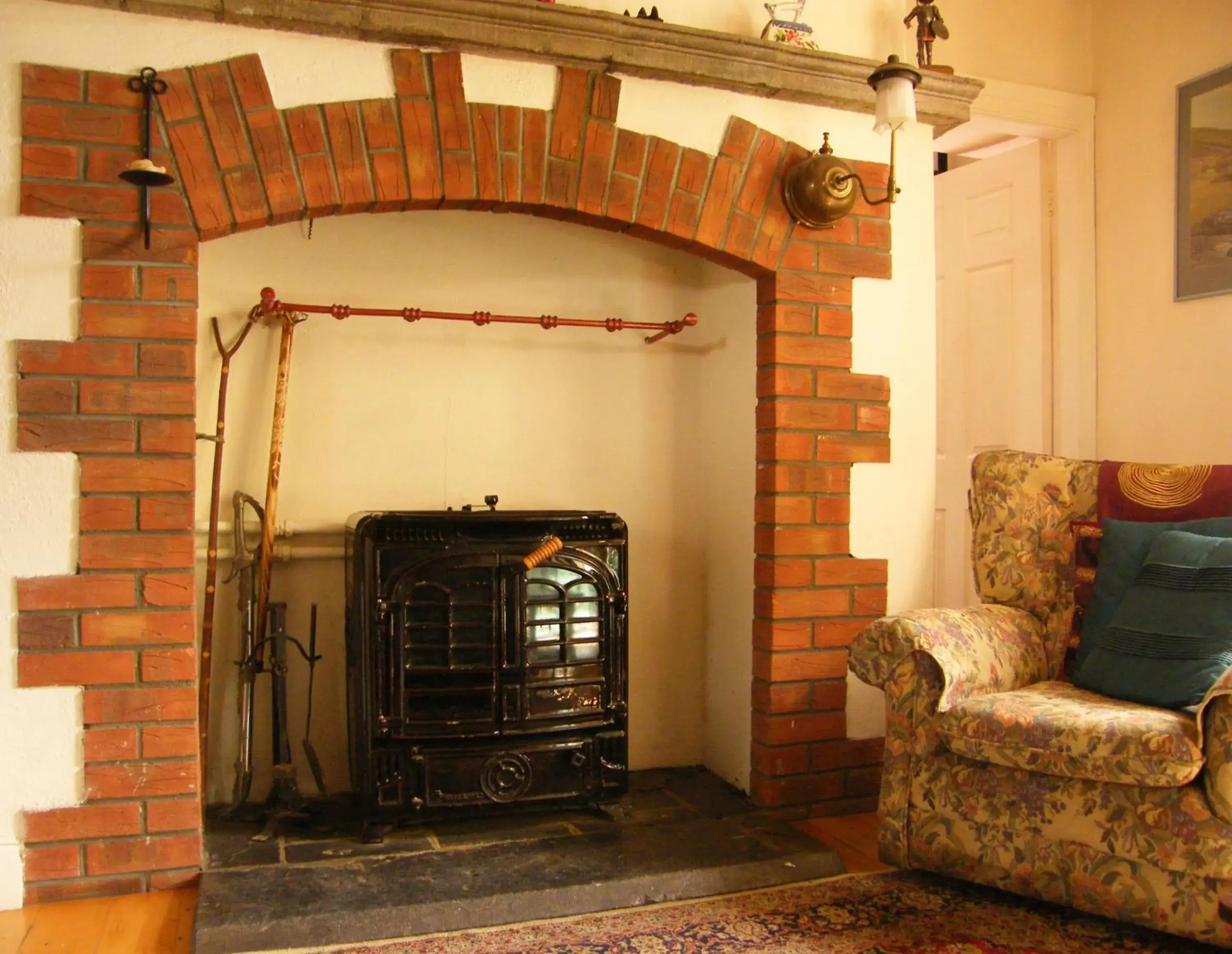 Seating Area in Druid Cottage