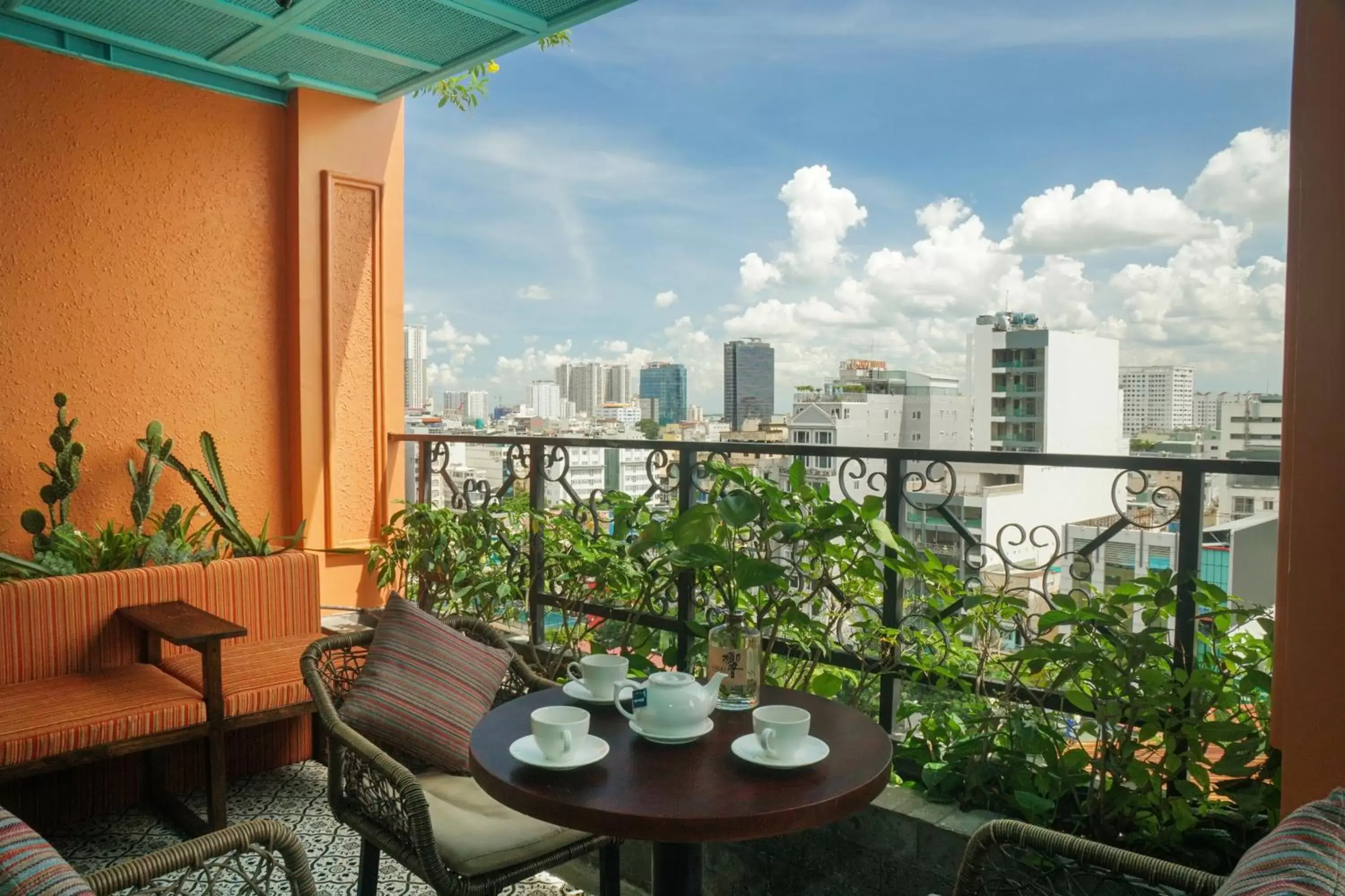 Balcony/Terrace in Alagon City Hotel & Spa