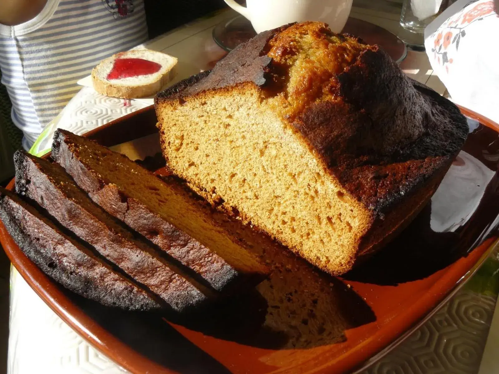Food close-up in La Coutrotte Becquine Food close-up in La Coutrotte Becquine