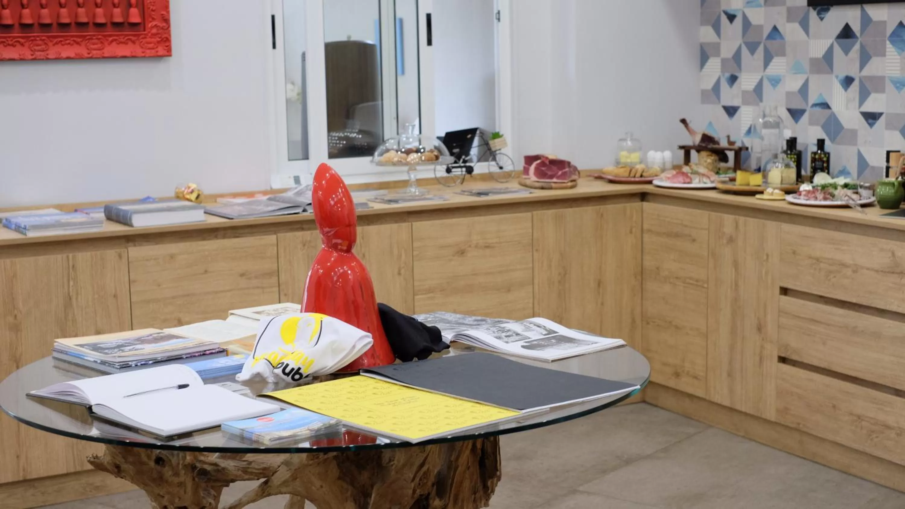 Lobby or reception in Regina Margherita Suite