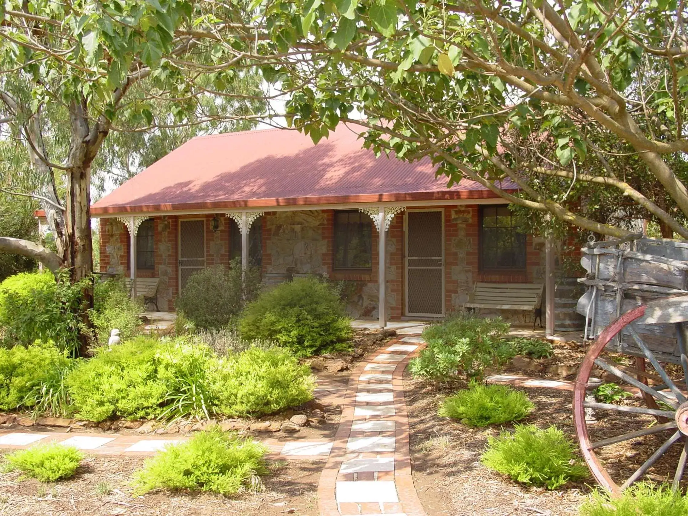 Garden view, Patio/Outdoor Area in Langmeil Cottages