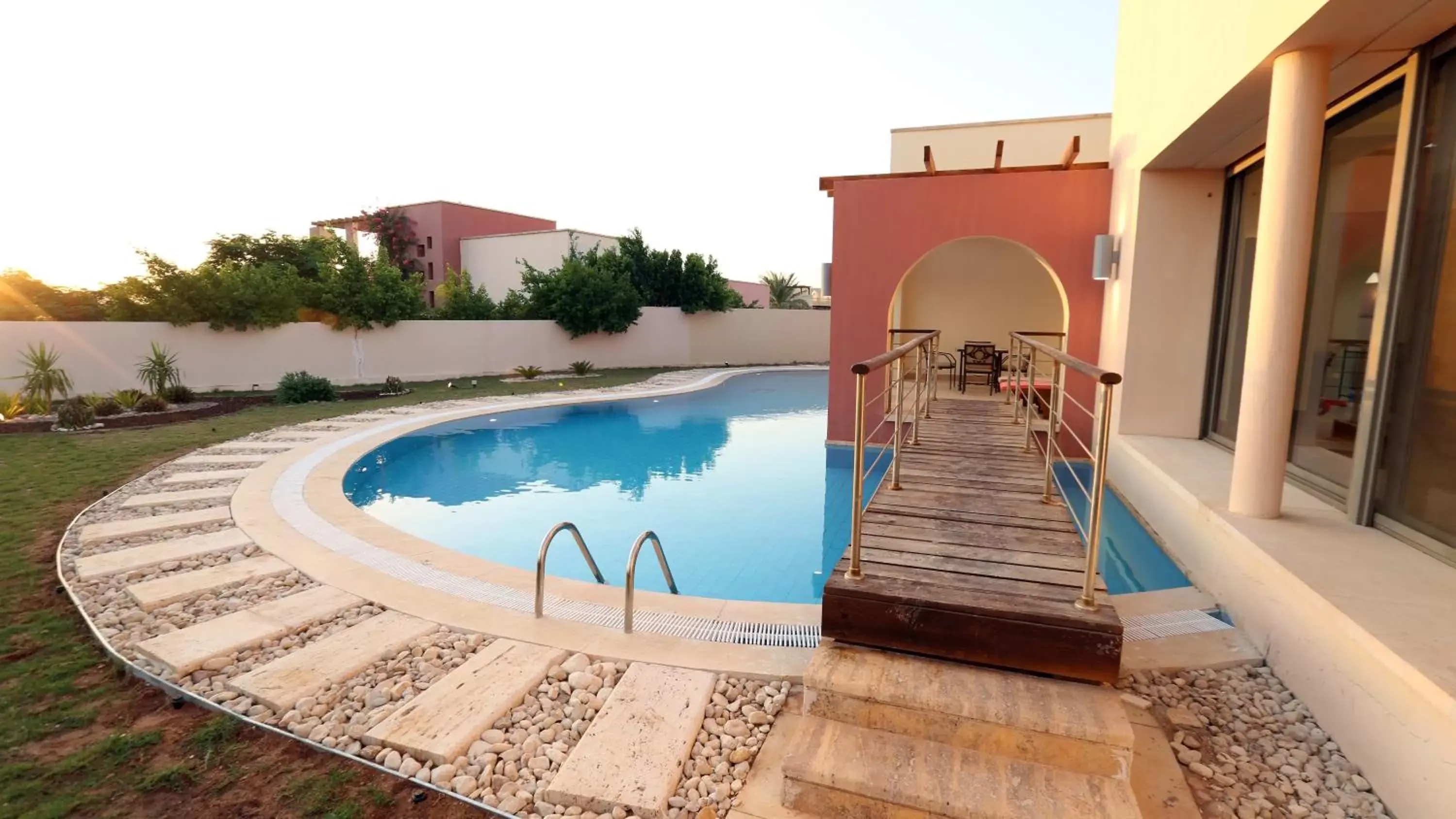 Patio, Swimming Pool in Tala Bay Residence