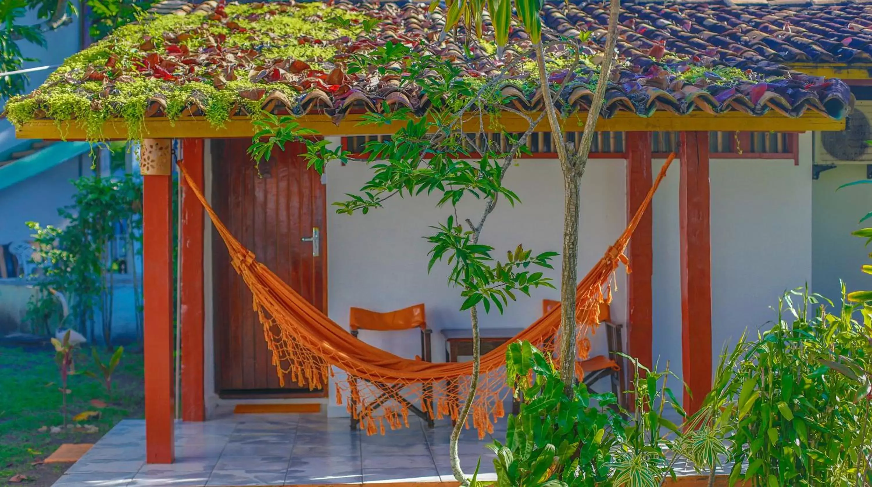 Patio in Pousada Aldeia Portuguesa