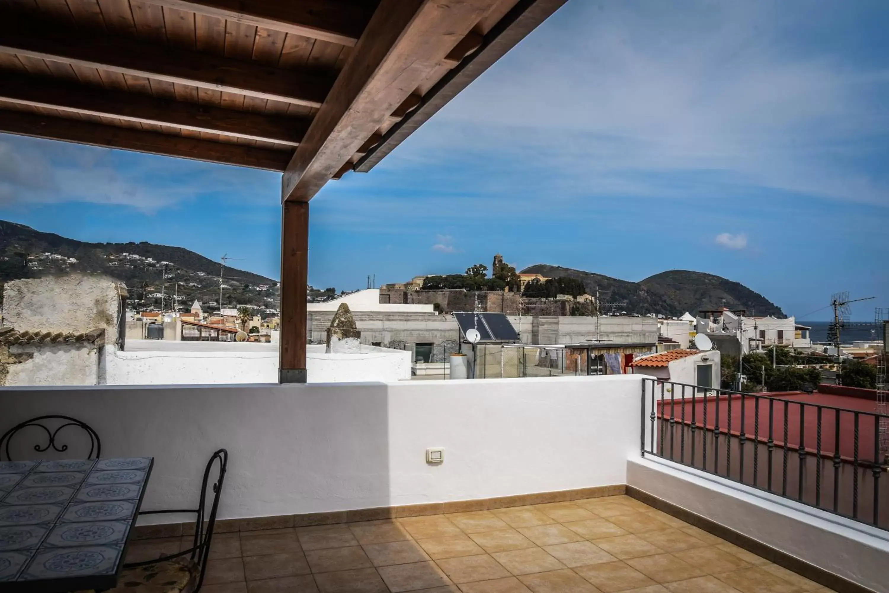 Balcony/Terrace in Malvasia B&B