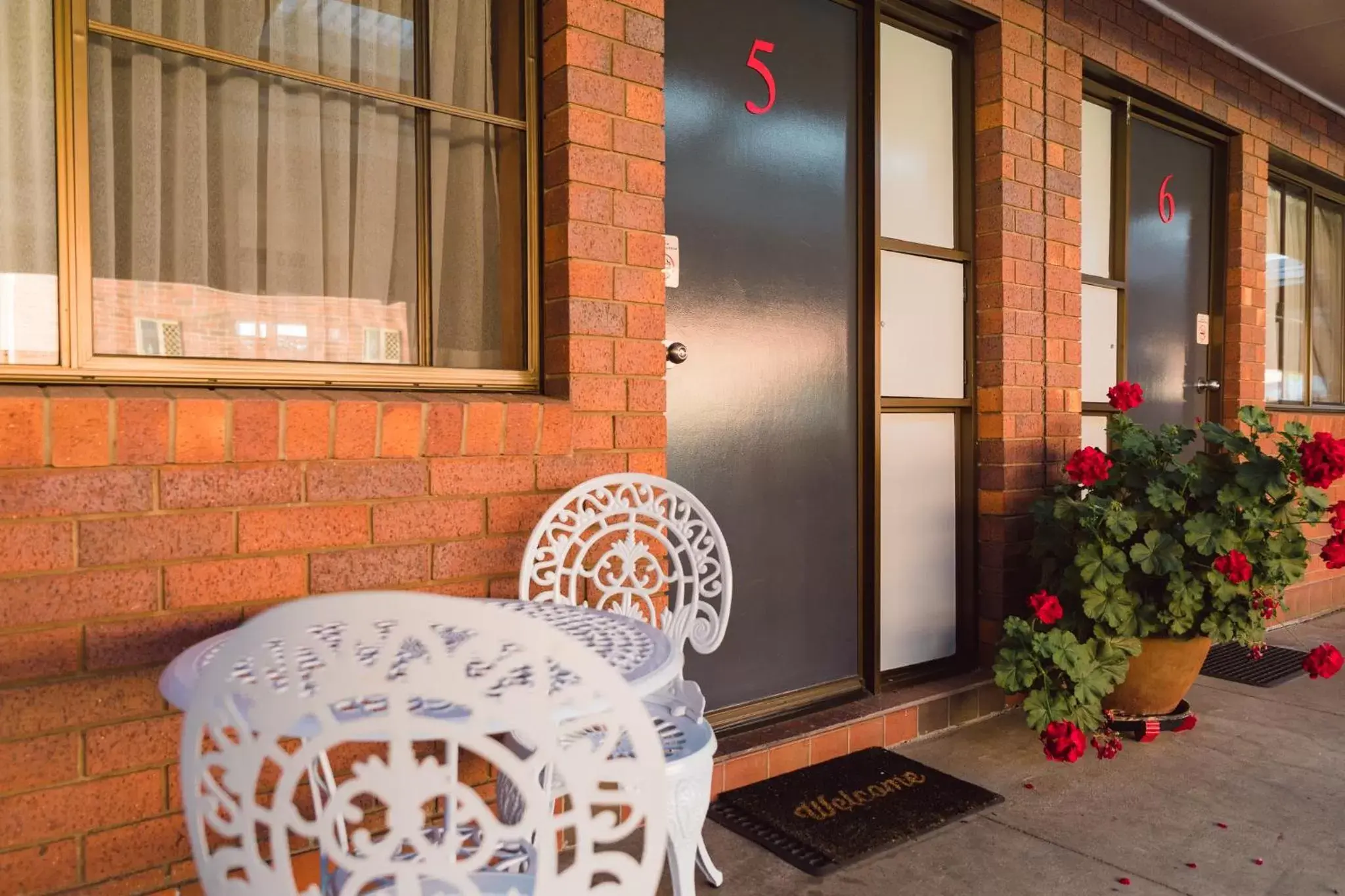 Balcony/Terrace in Country Pathfinder Motor Inn