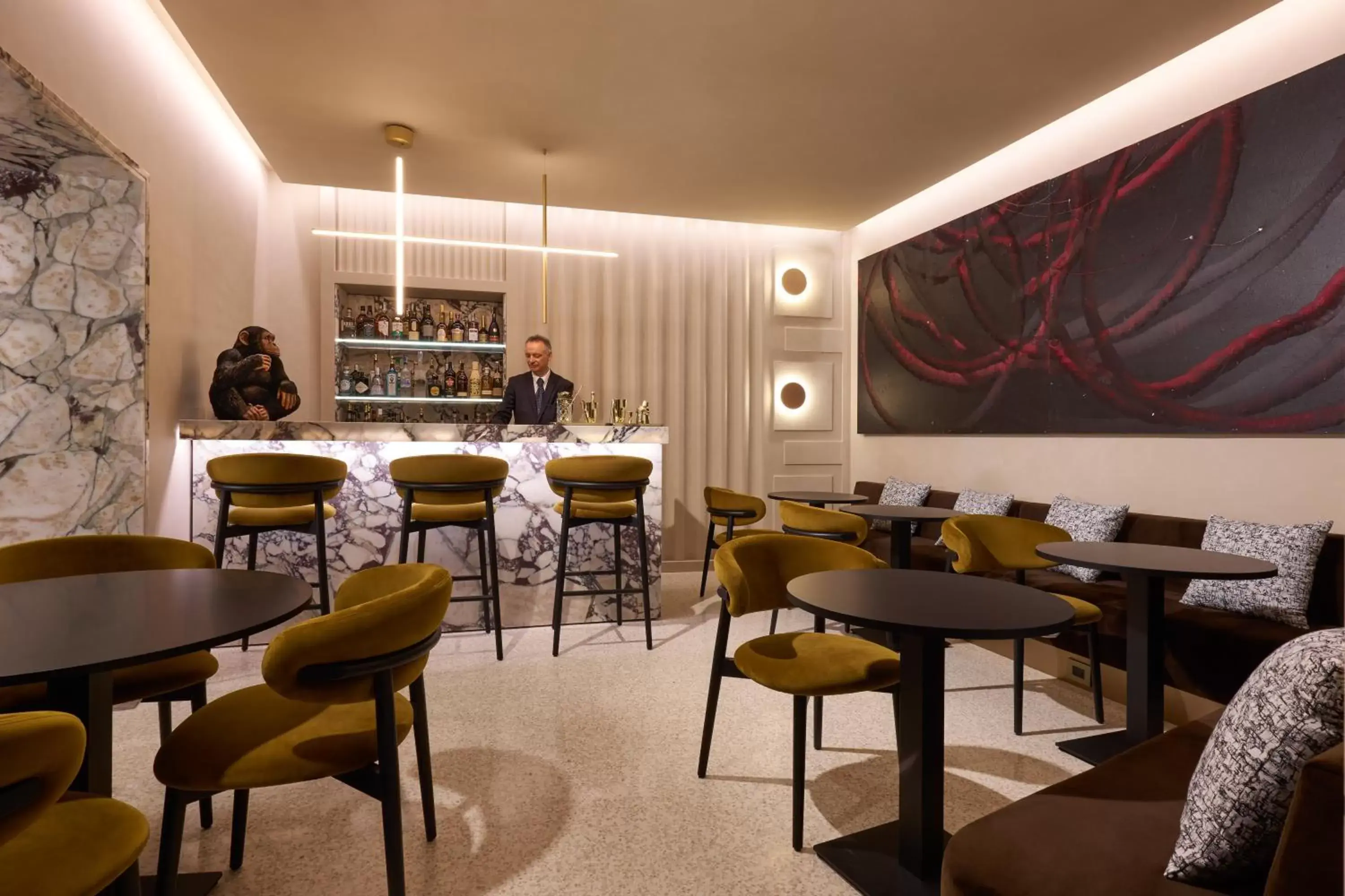 Lounge or bar in Borghese Contemporary Hotel Lounge or bar in Borghese Contemporary Hotel