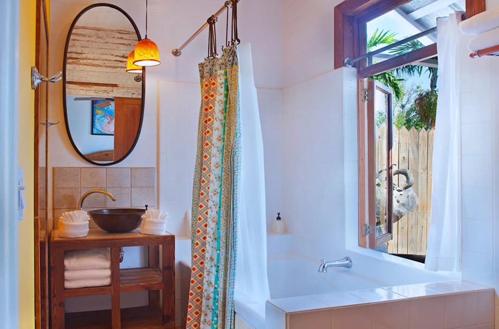 Bathroom in Key West Bed and Breakfast