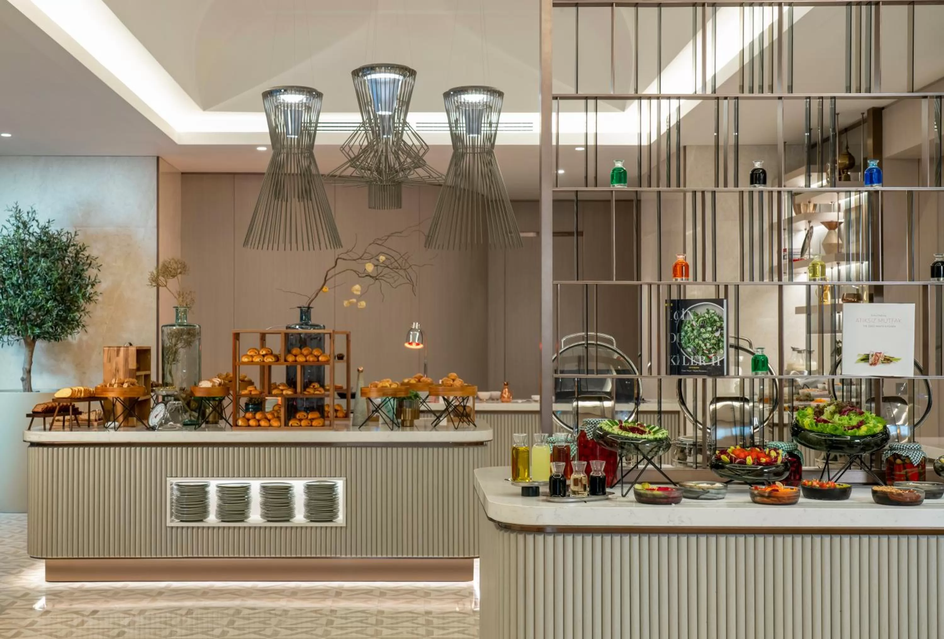 Buffet breakfast in Address Istanbul