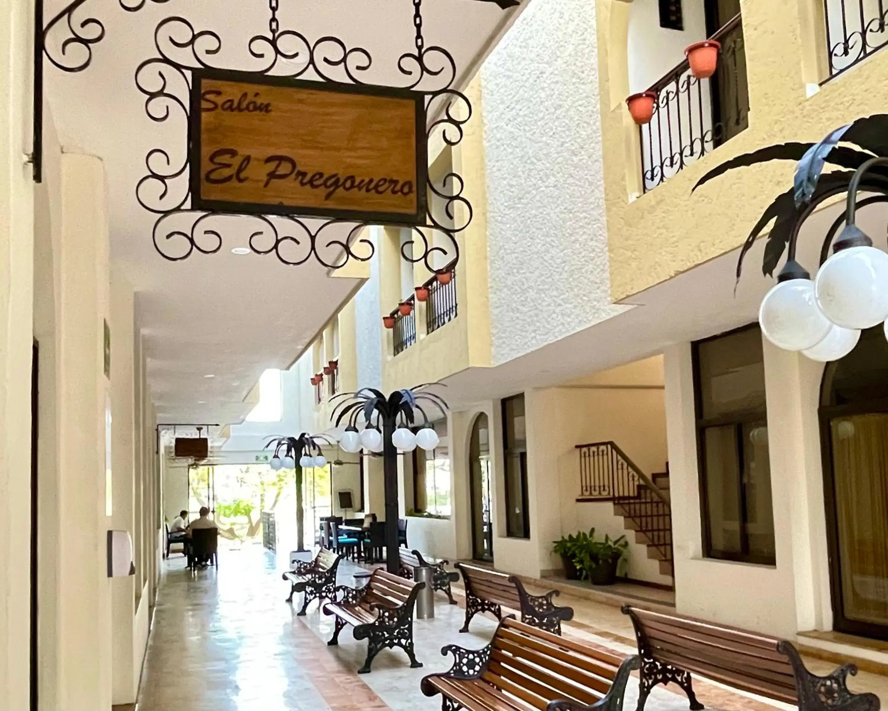 Patio in Hotel del Paseo Campeche