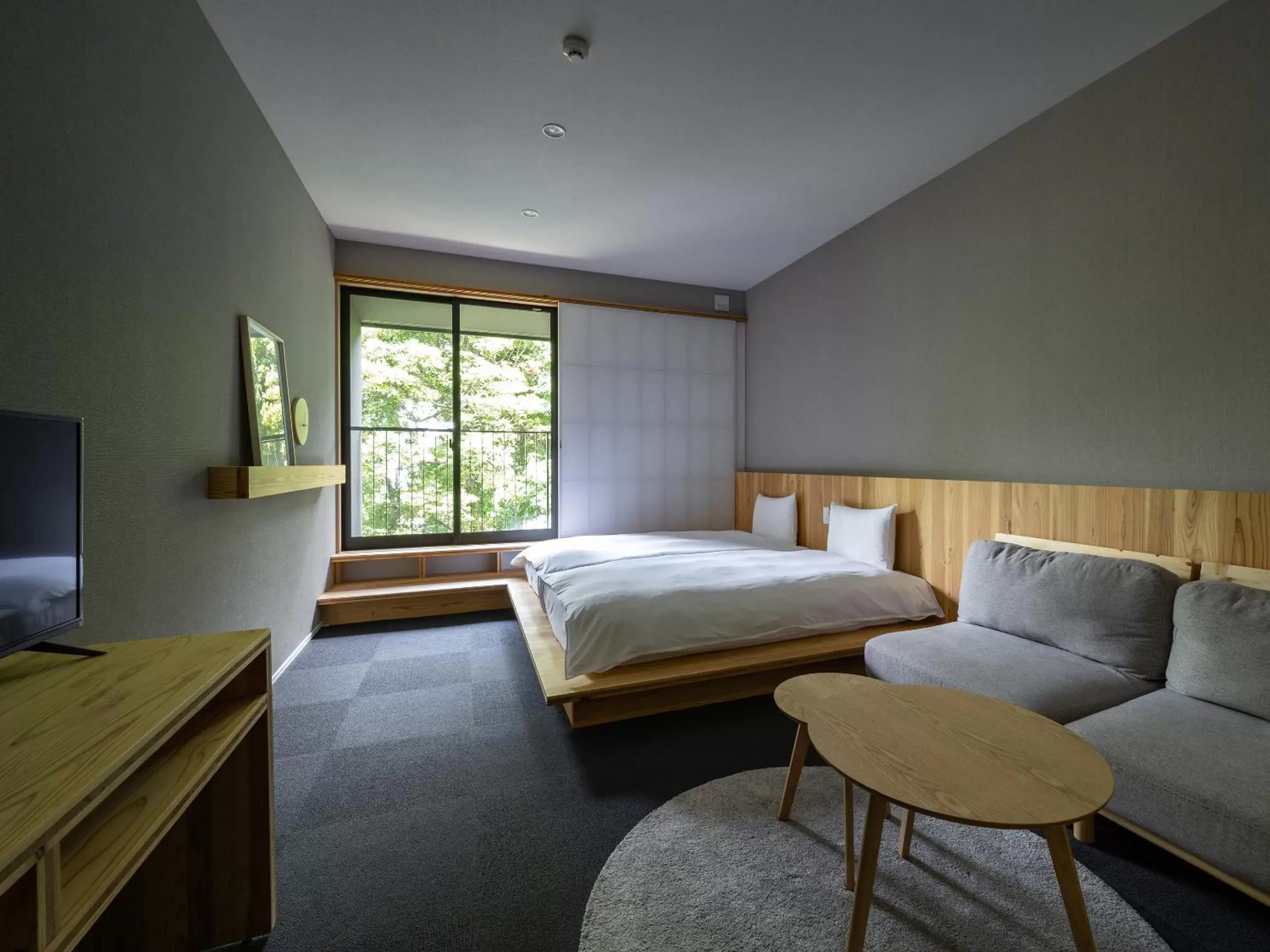 Standard Twin Room with Sofa in 別府ホテル塒 Beppu Hotel Negura Standard Twin Room with Sofa in 別府ホテル塒 Beppu Hotel Negura