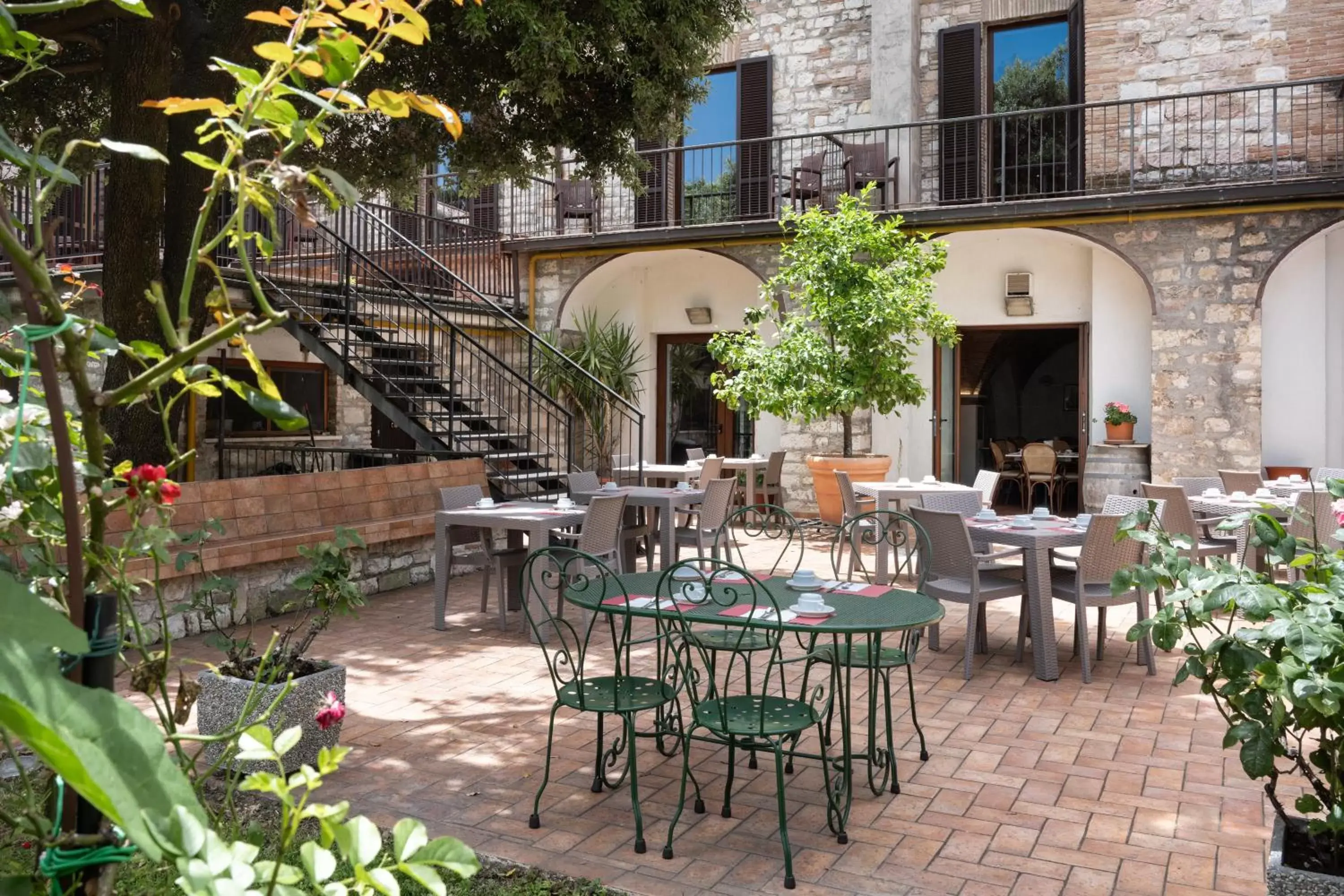 Garden, Restaurant/Places to Eat in Hotel San Marco