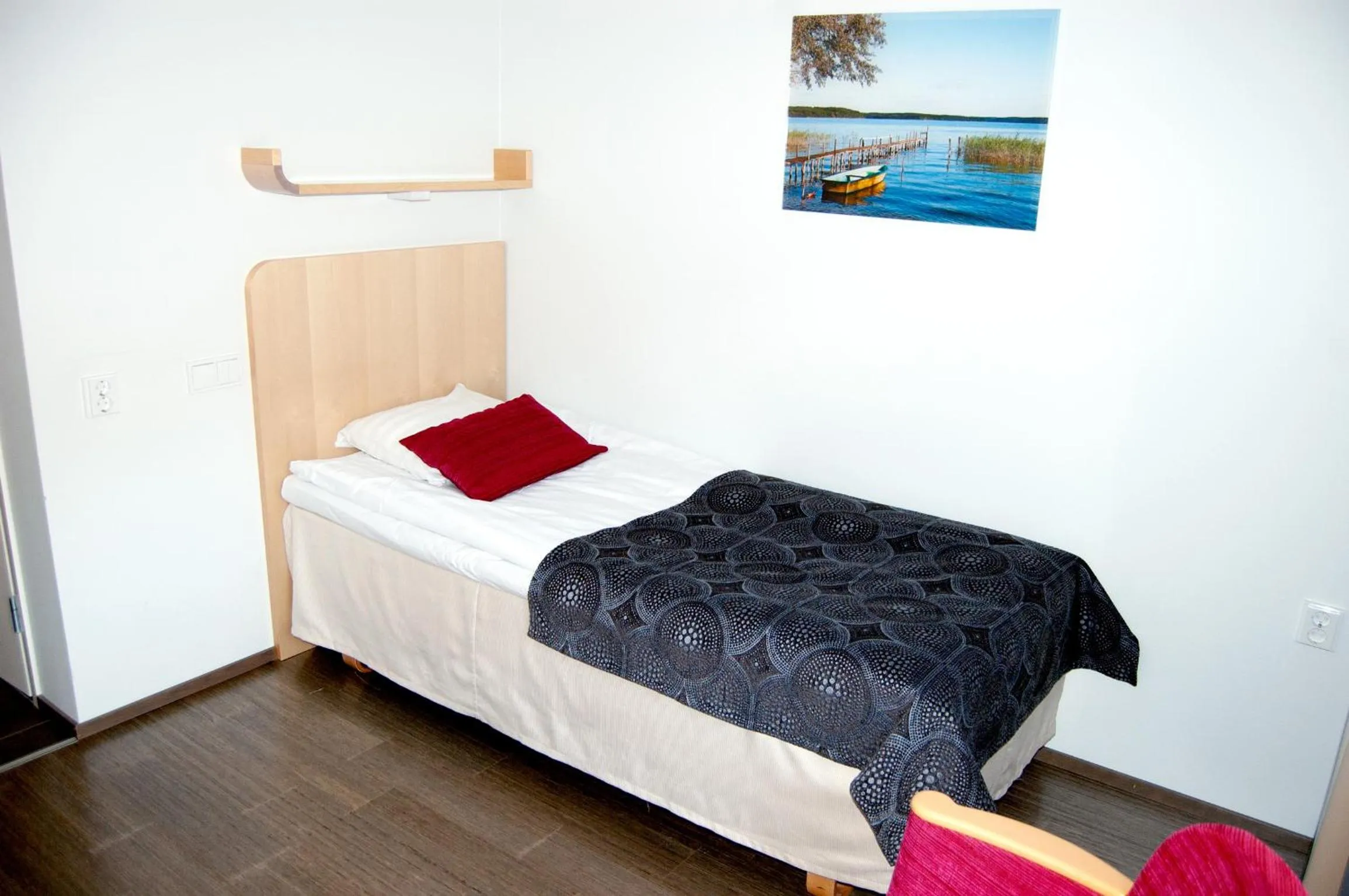 Bed in Hotel Jahtihovi