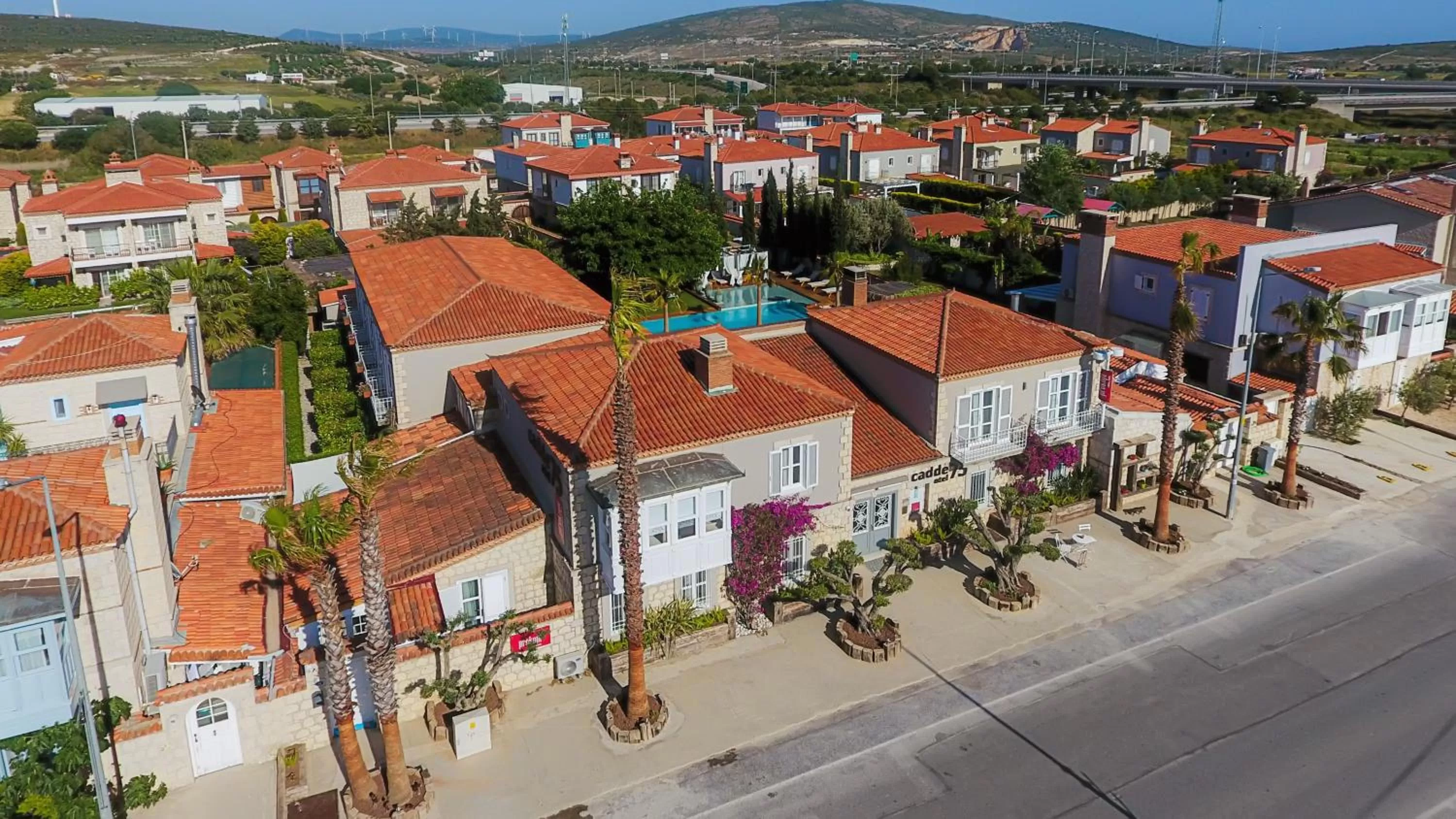 Property building, Bird's-eye View in Cadde 75 Luxury Hotel - Alaçatı