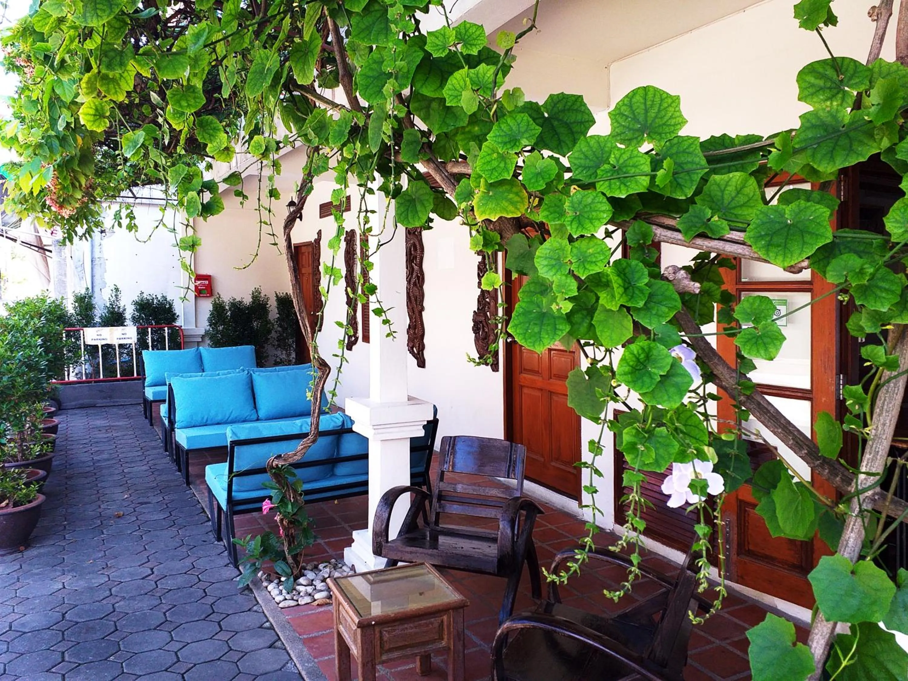Seating area in The Lodge