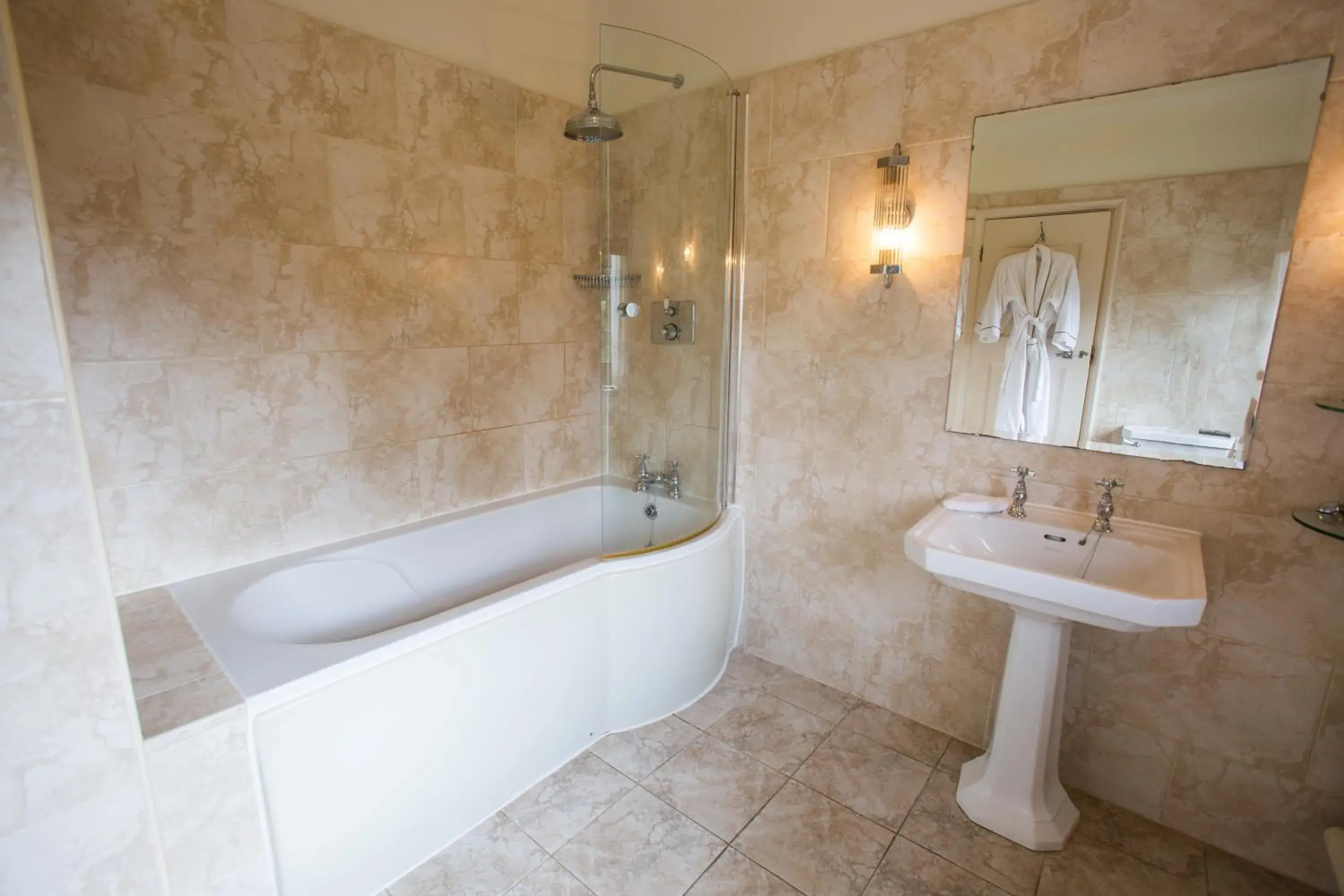 Bathroom in Mallory Court Country House Hotel & Spa