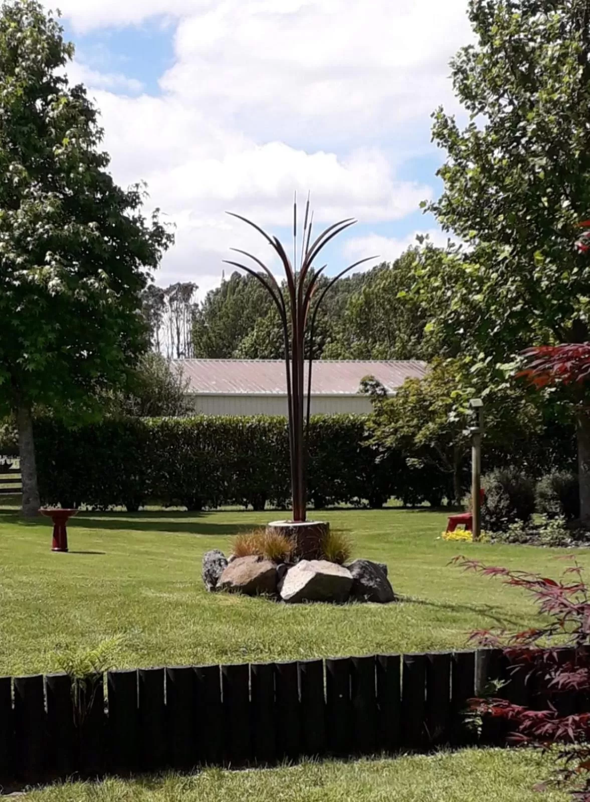 Garden view in Korbaylen Estate