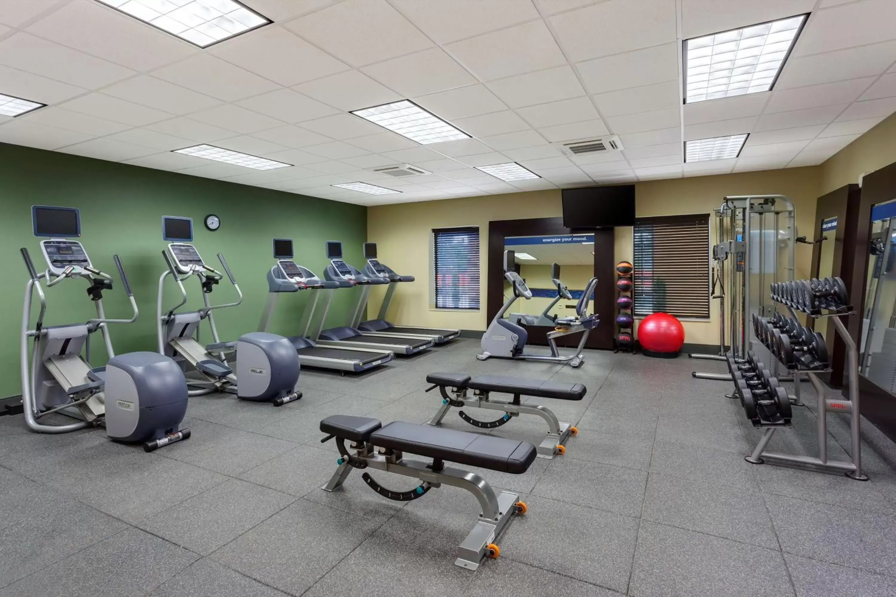 Fitness centre/facilities, Fitness Center/Facilities in Hampton Inn & Suites Williamsport - Faxon Exit