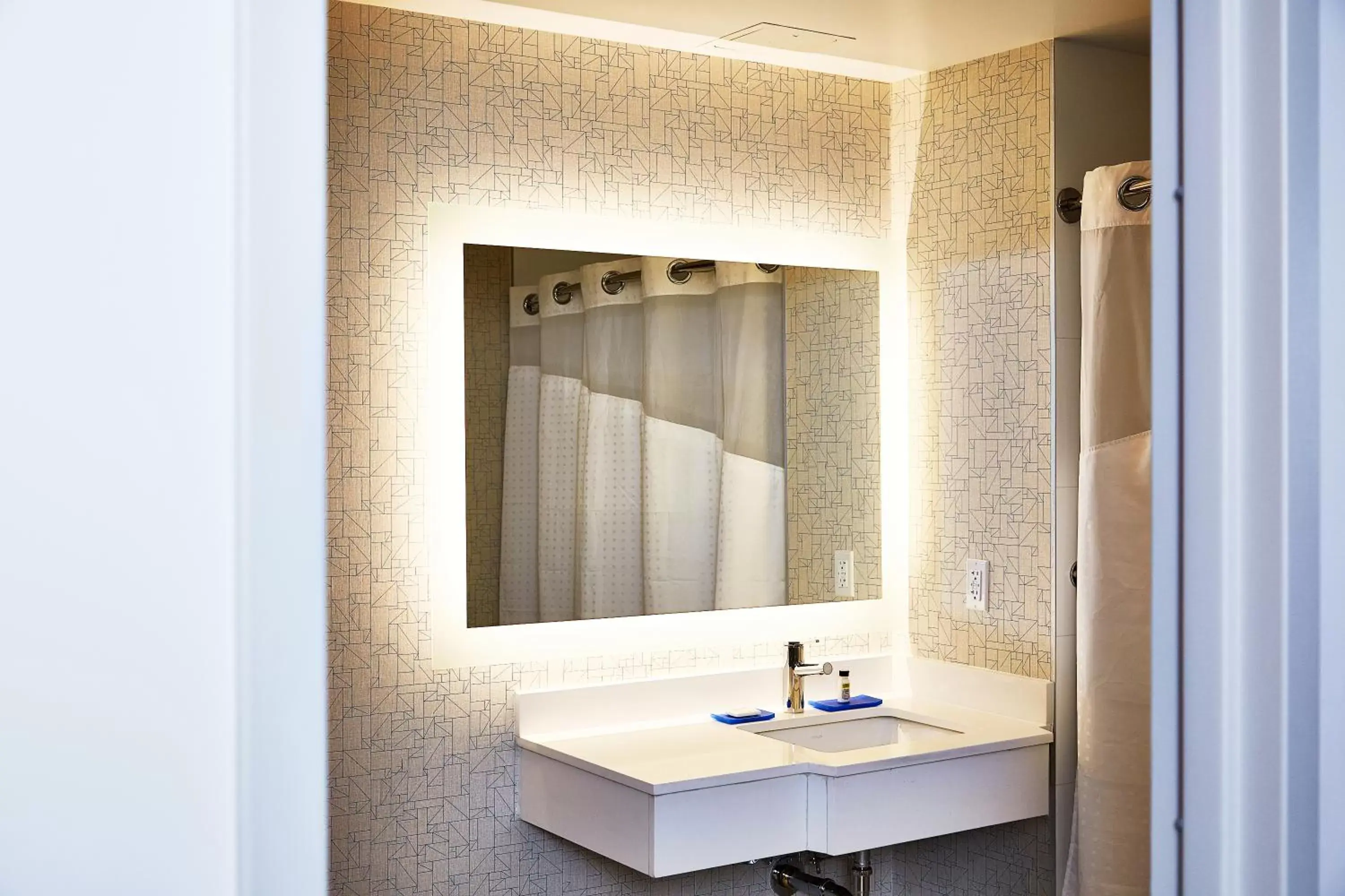 Bathroom in Holiday Inn Express - NYC Brooklyn - Sunset Park, an IHG Hotel