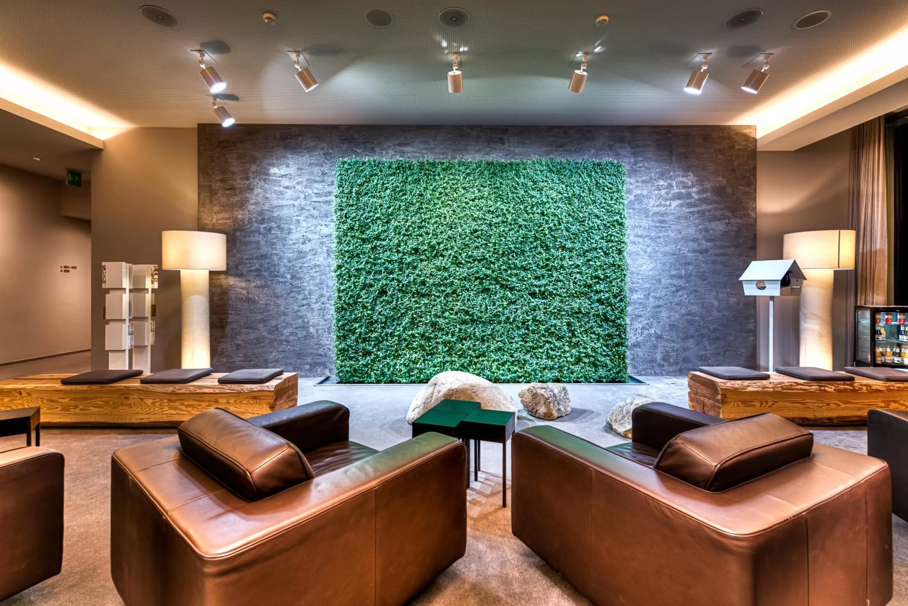 Lobby or reception in Wellnesshotel Golfpanorama