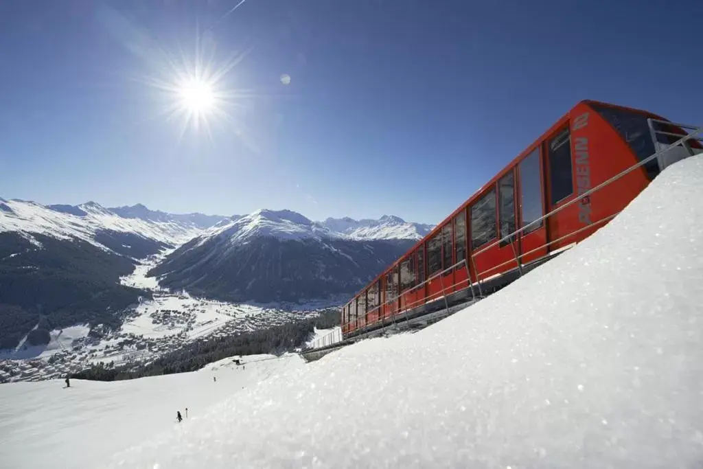 Natural landscape, Winter in AMERON Davos Swiss Mountain Resort