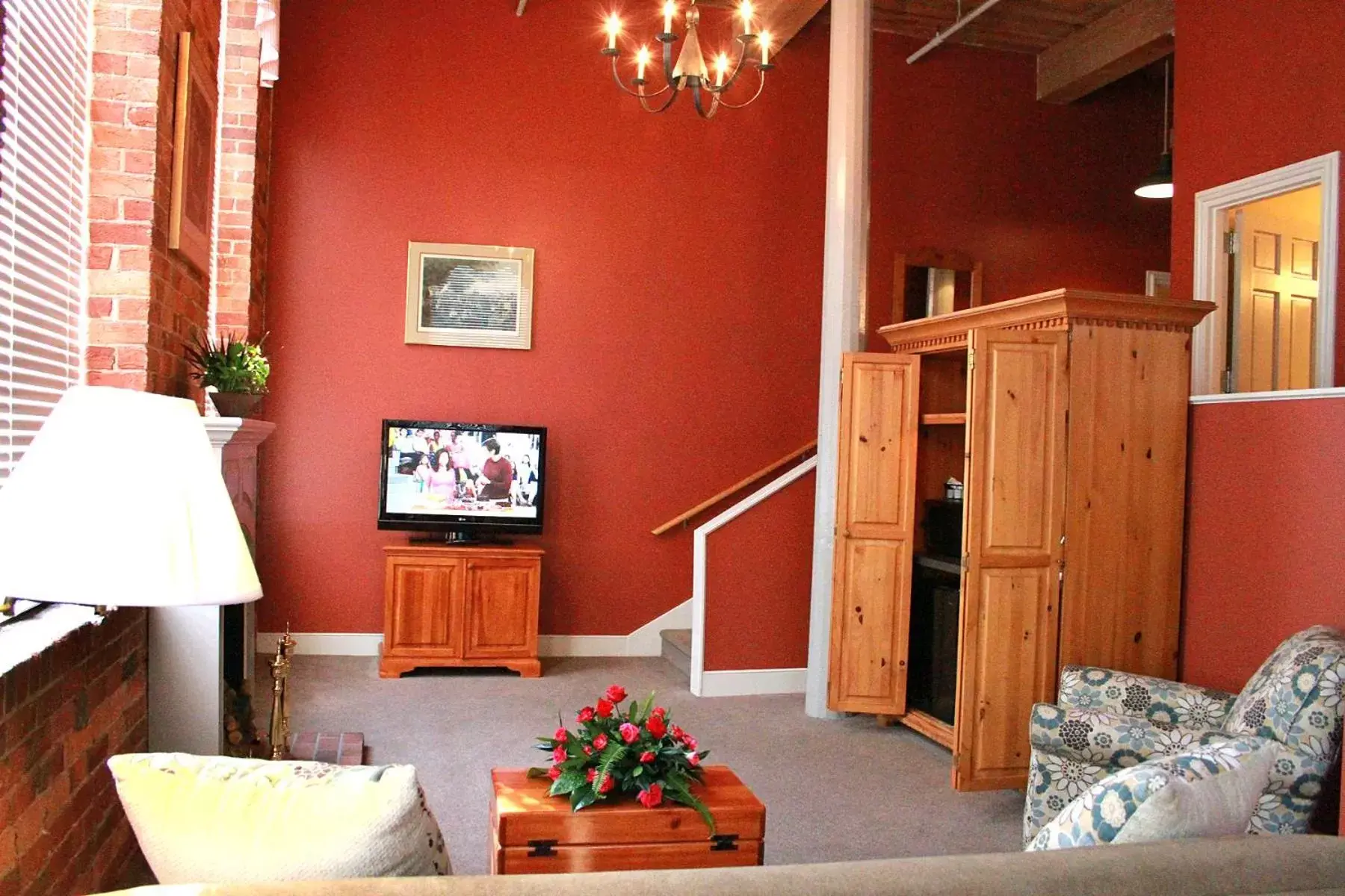 Day, TV/Entertainment Center in The Historic Brookstown Inn, Trademark Collection by Wyndham