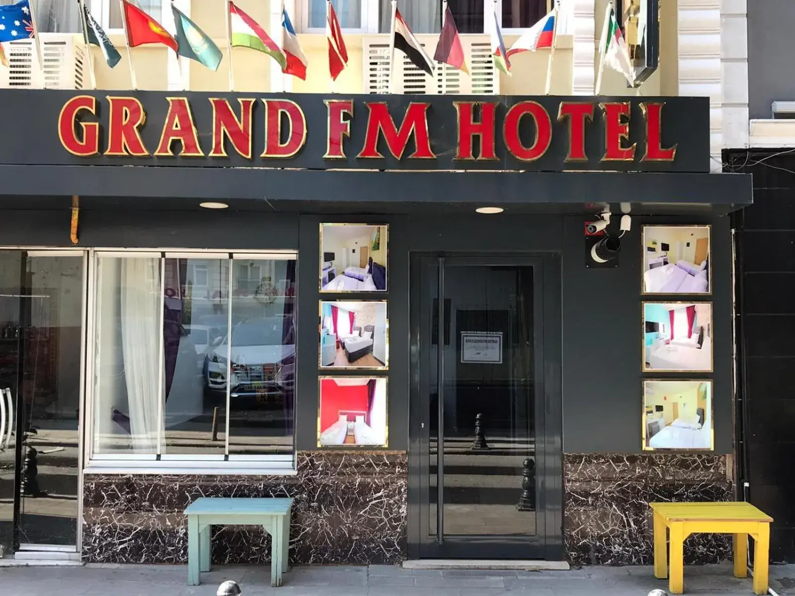Facade/entrance in Grand FM Hotel