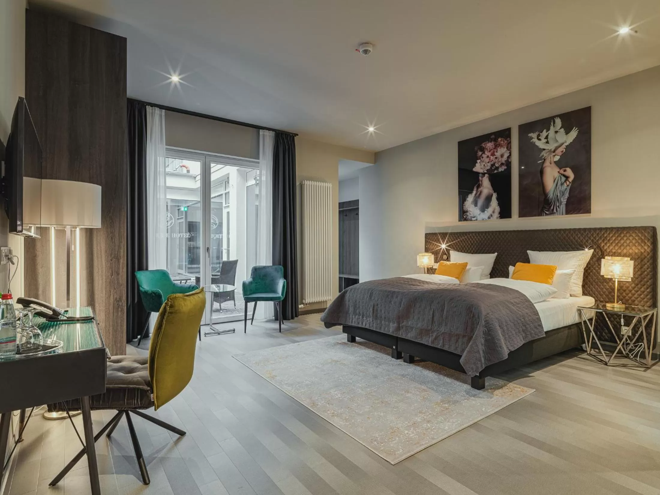 Bed in BS Boutique Hotel