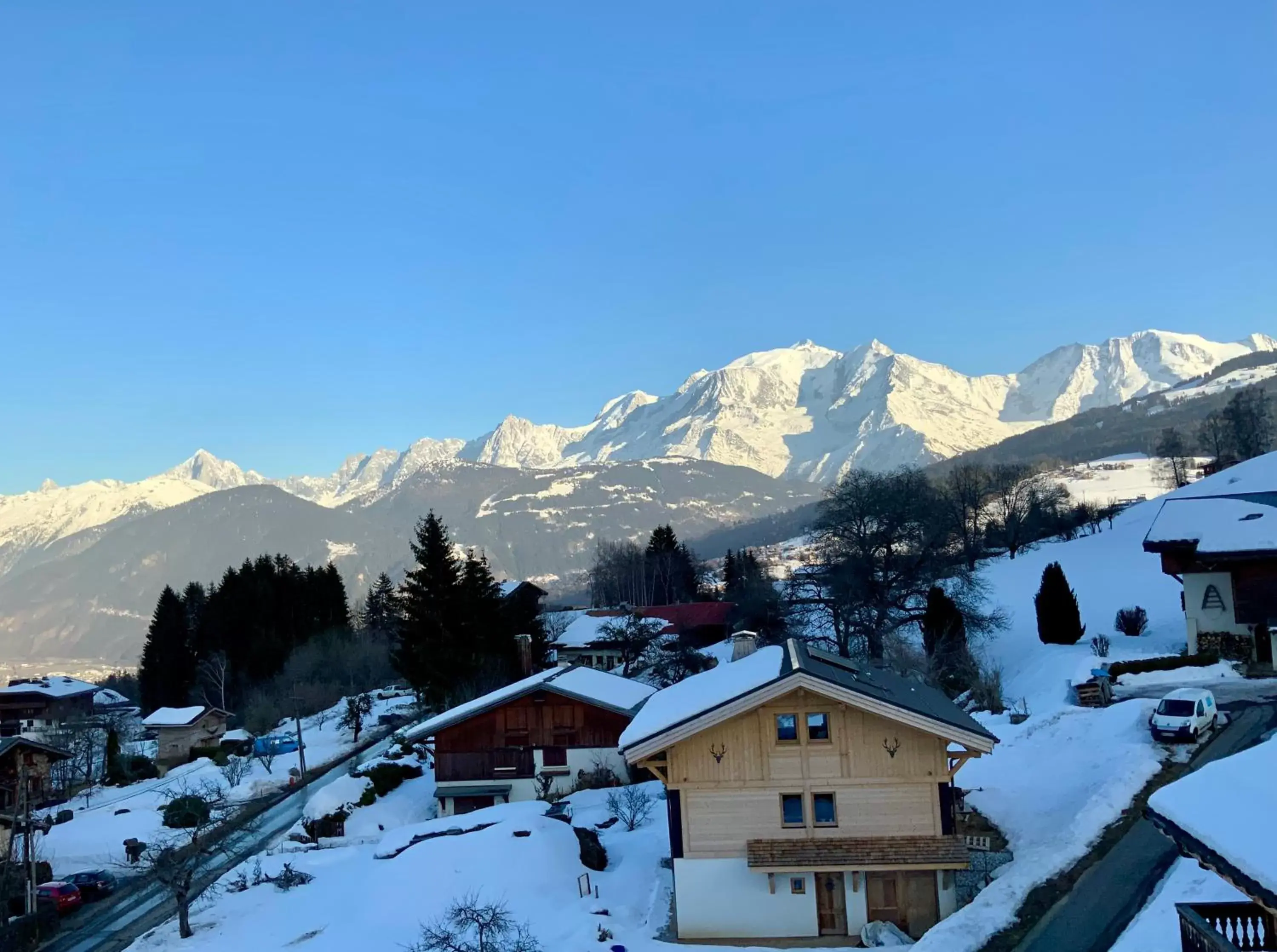 Winter in Le Floralp