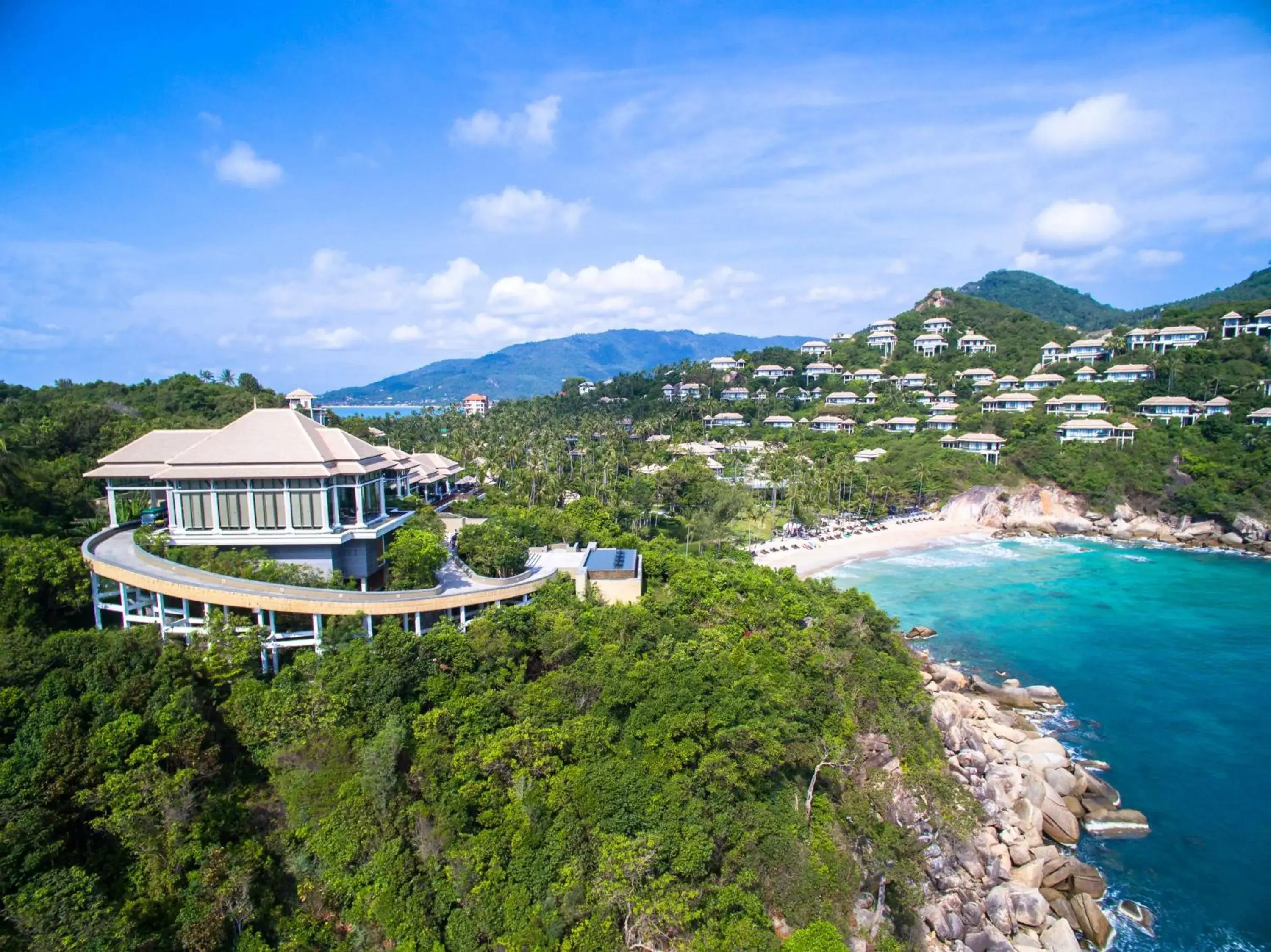 Property building, Bird's-eye View in Banyan Tree Samui - SHA Extra Plus