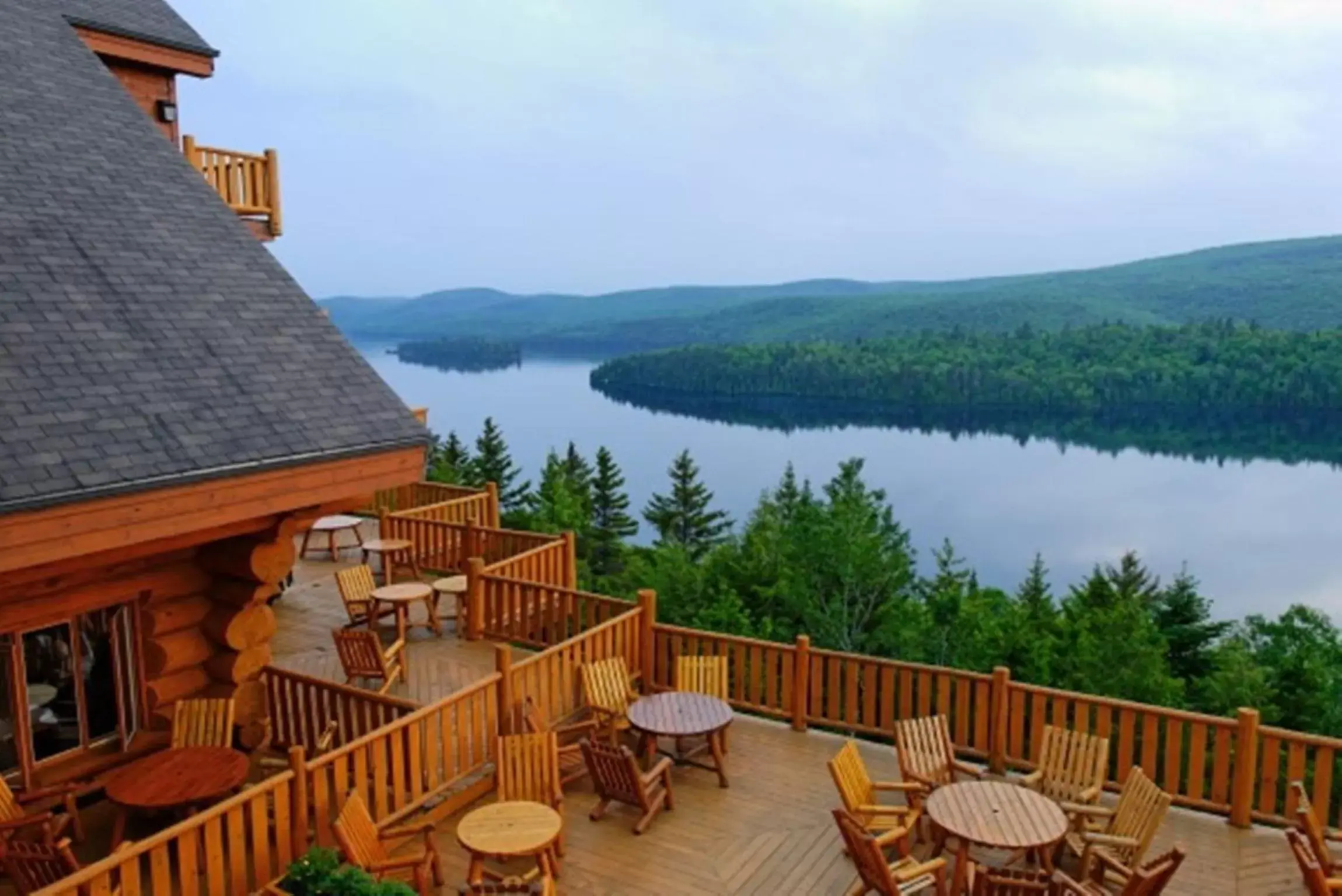 Balcony/Terrace in Sacacomie Hôtel et Spa