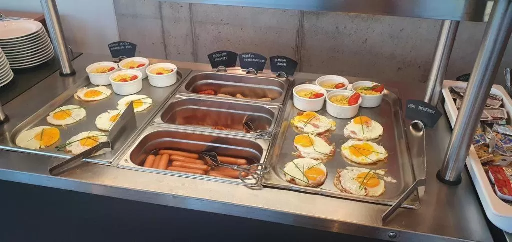 Breakfast in Fabrika Hotel