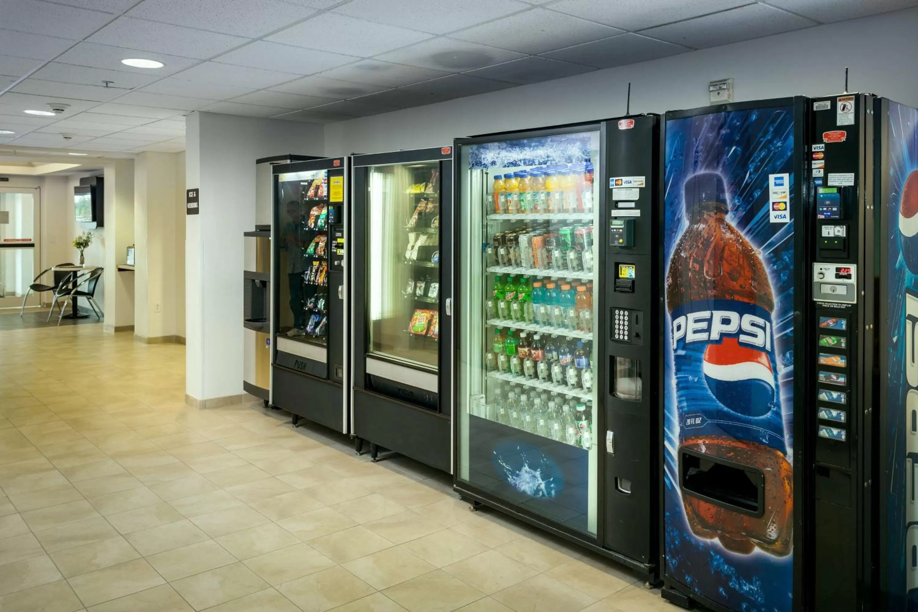 Communal lounge/ TV room in Motel 6-Anchorage, AK - Midtown