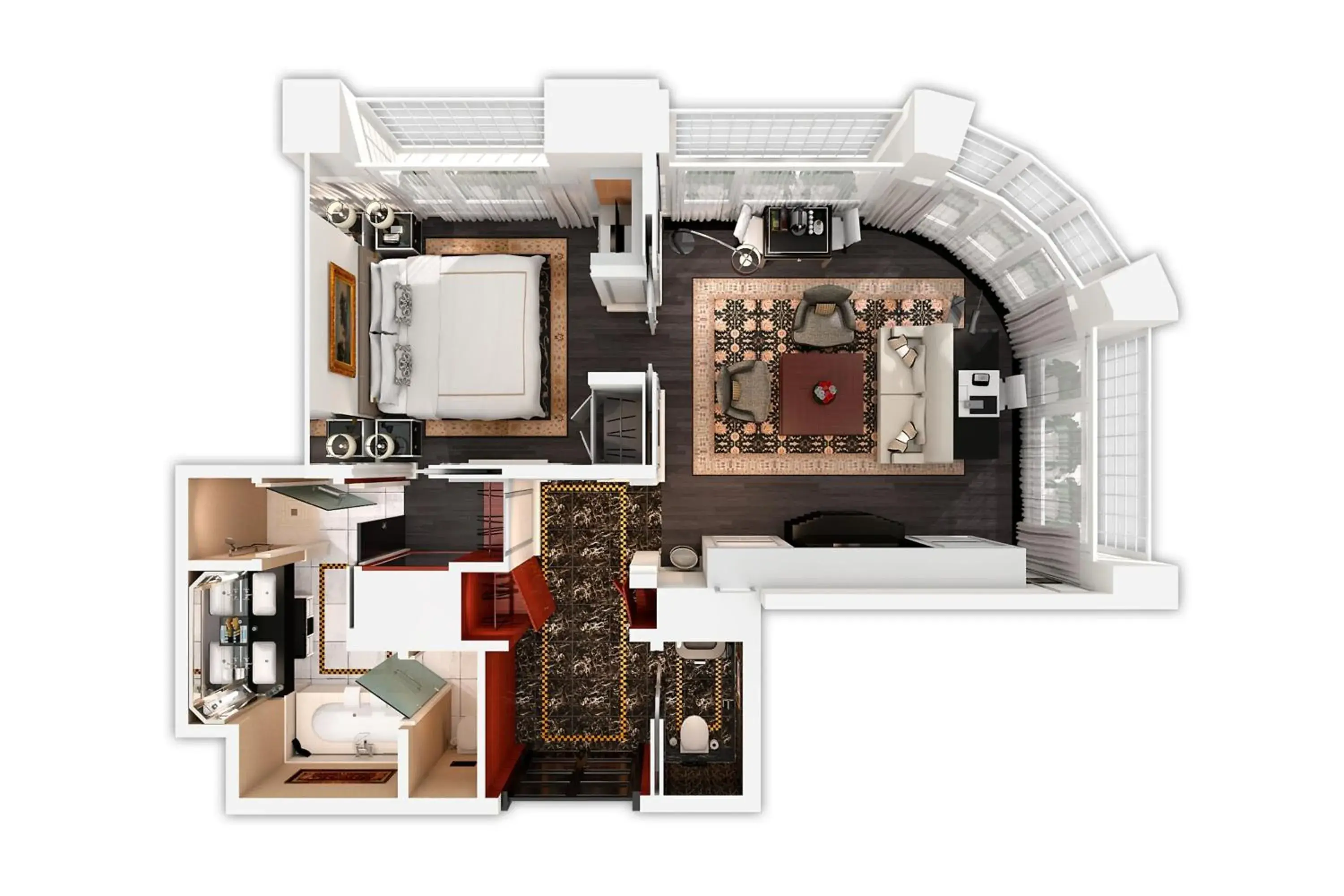 Photo of the whole room, Floor Plan in Hotel Bristol, a Luxury Collection Hotel, Vienna