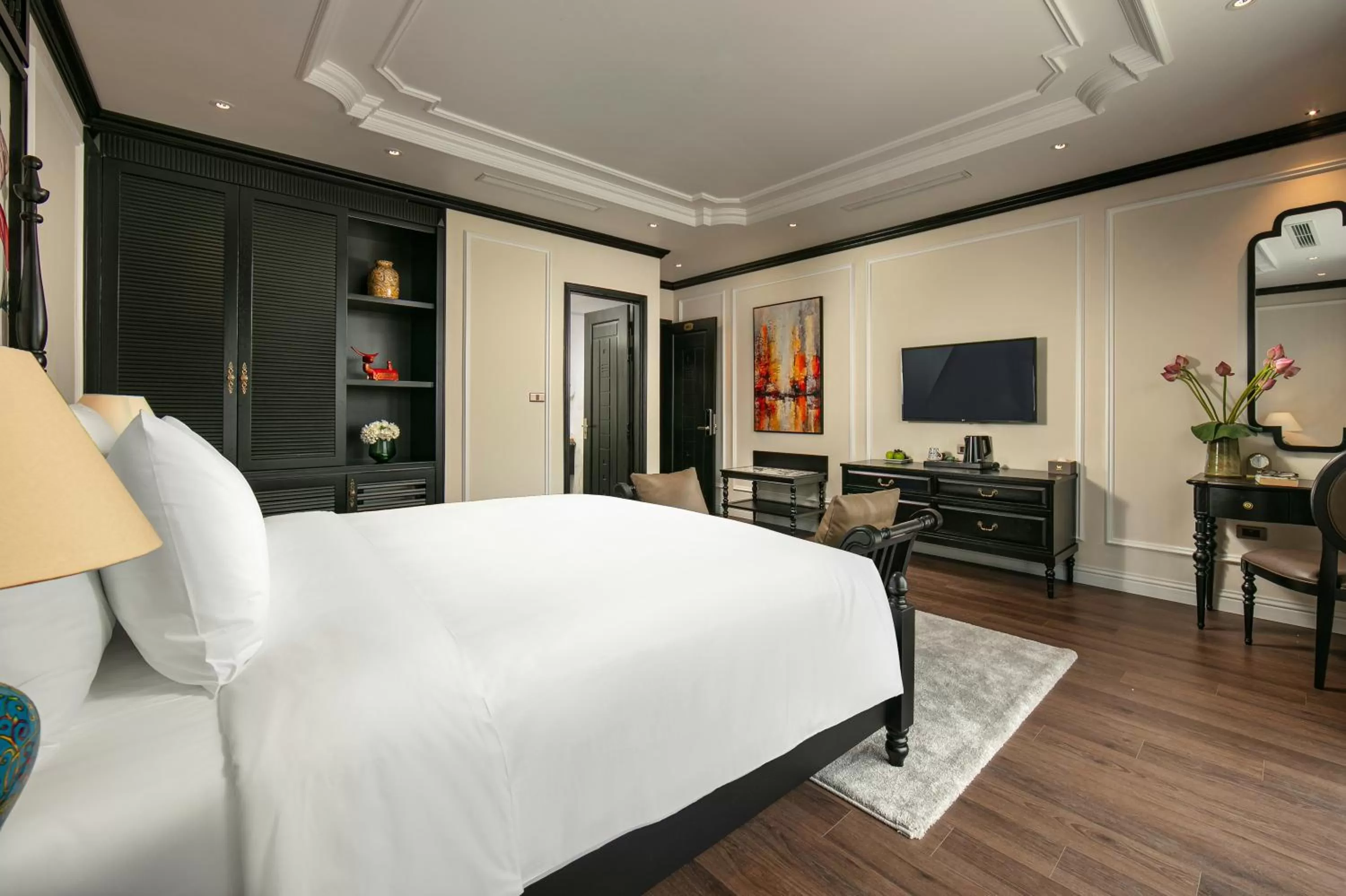 Bedroom, Bed in Amira Hotel Hanoi