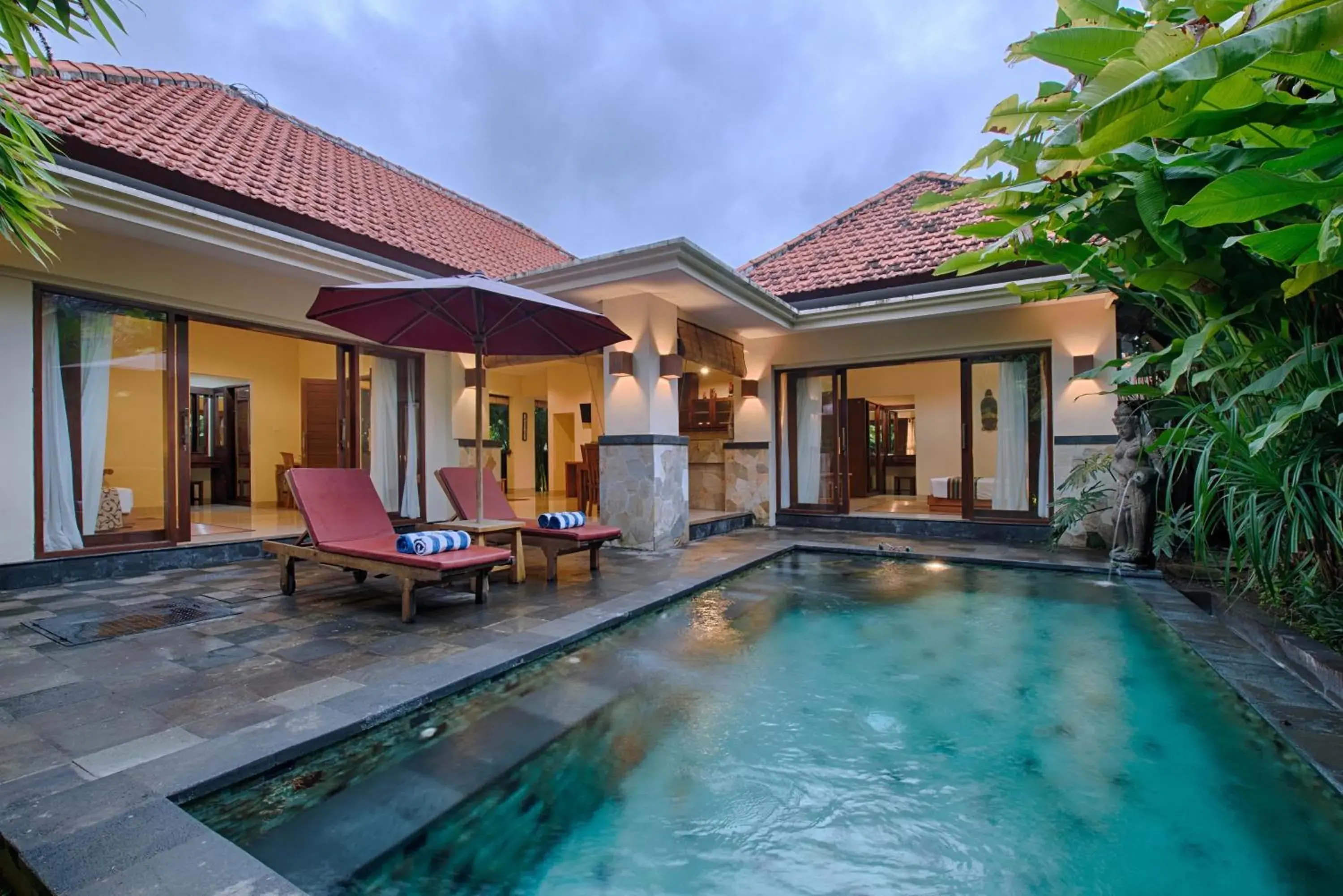 Property building, Swimming Pool in Kadiga Villas Ubud