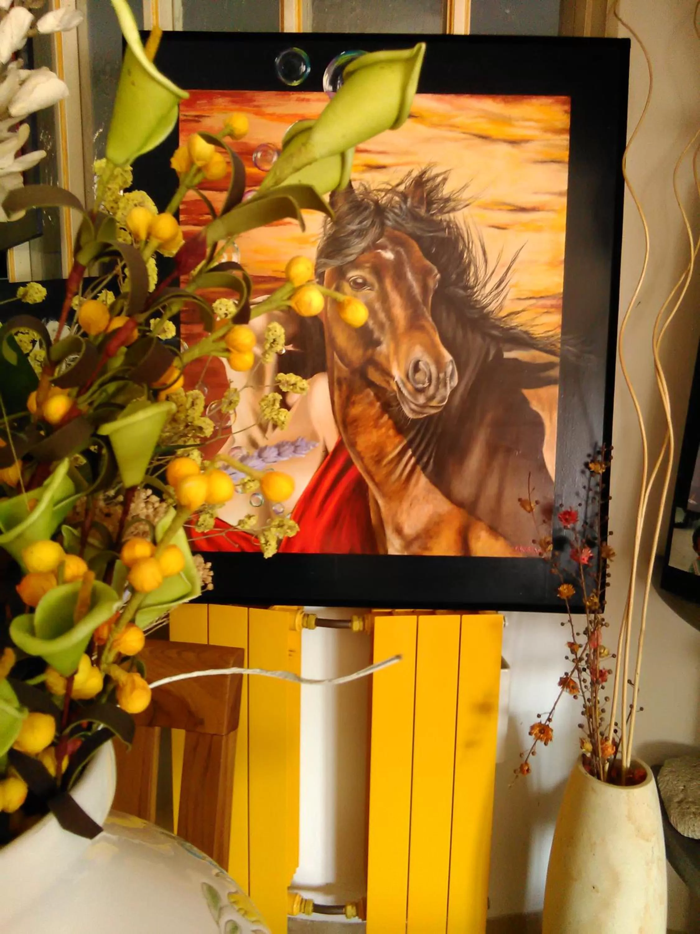 Decorative detail in Casa d' Artista B&B