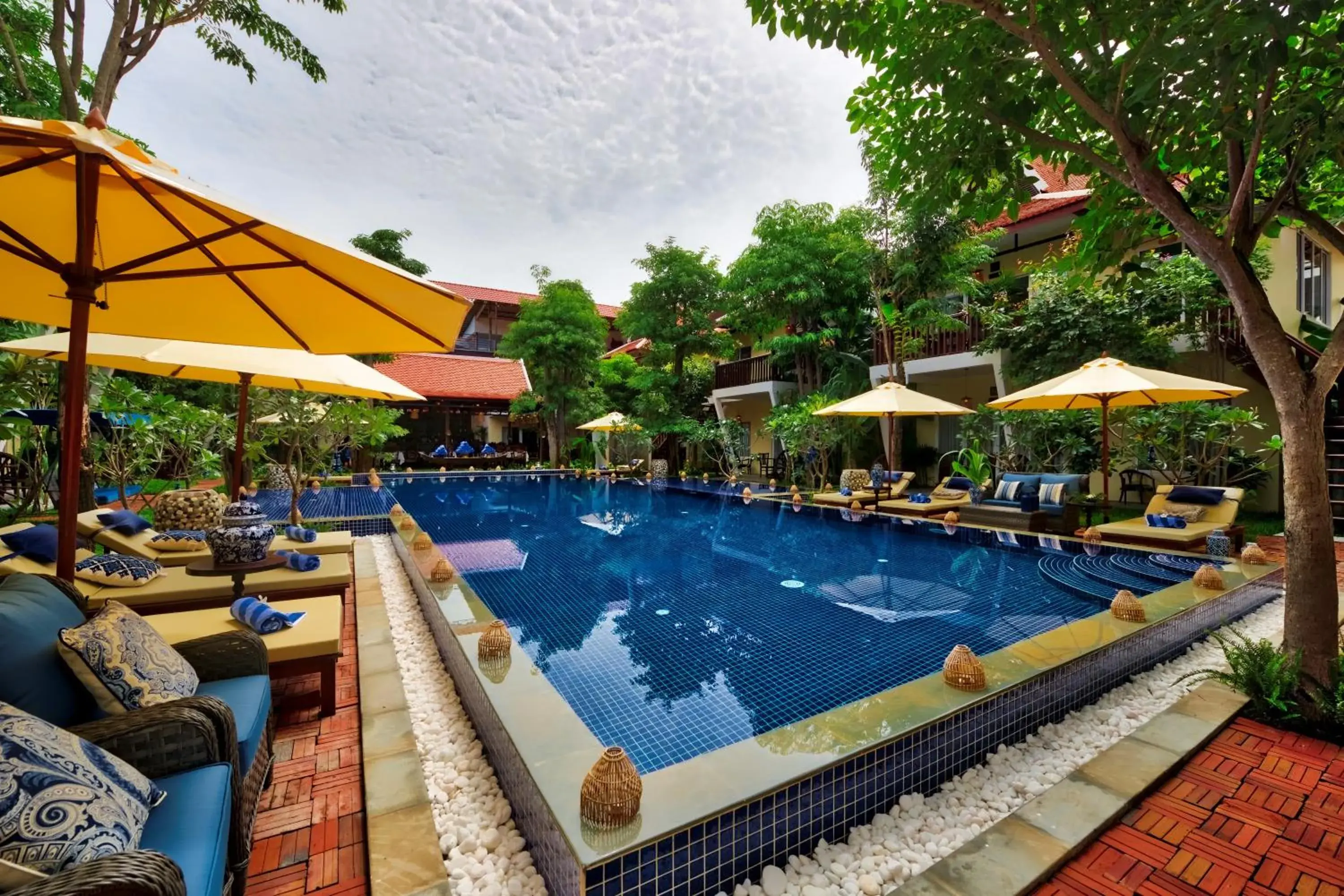 Garden, Swimming Pool in Mane Village Suites