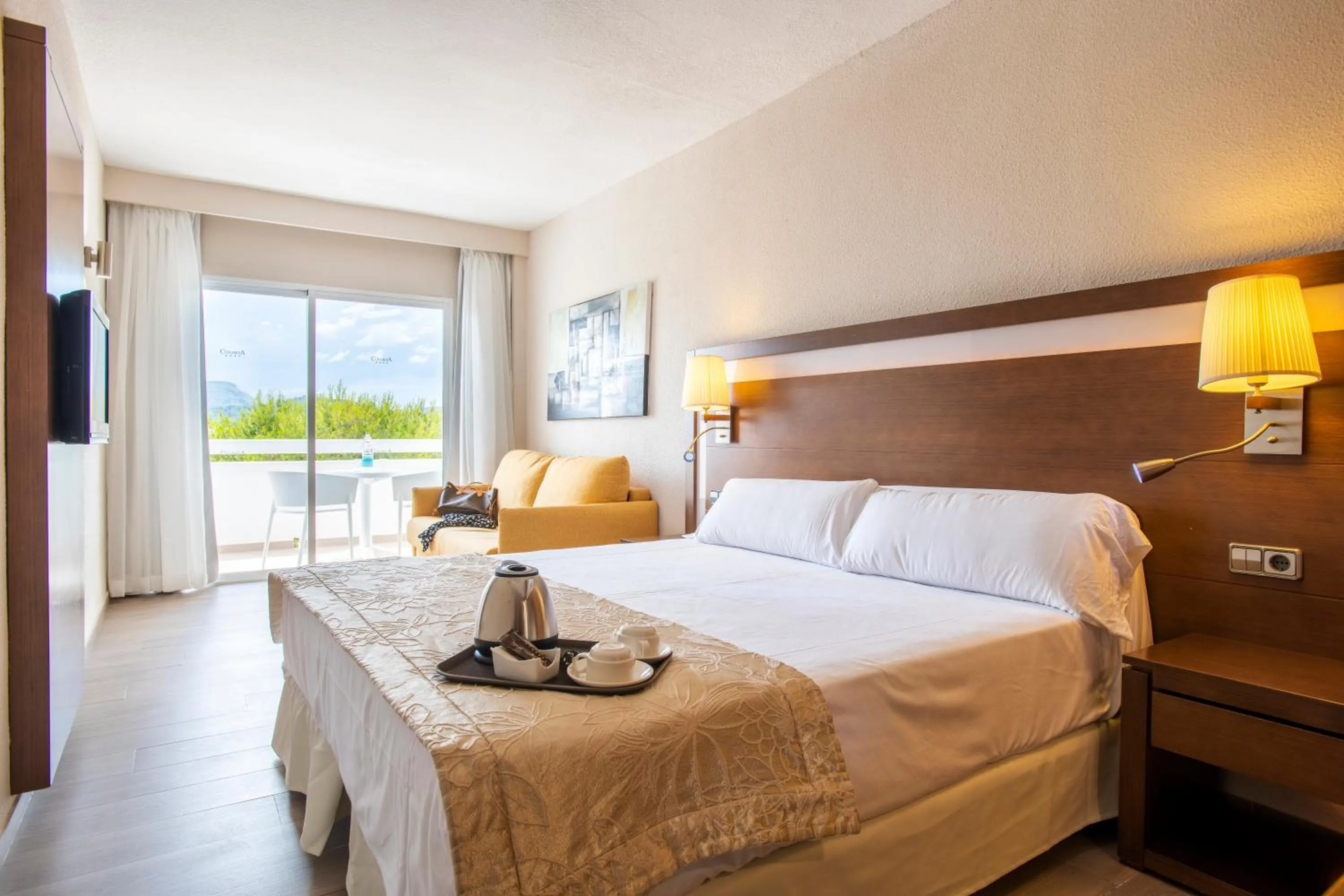 Bed in Hotel Condesa