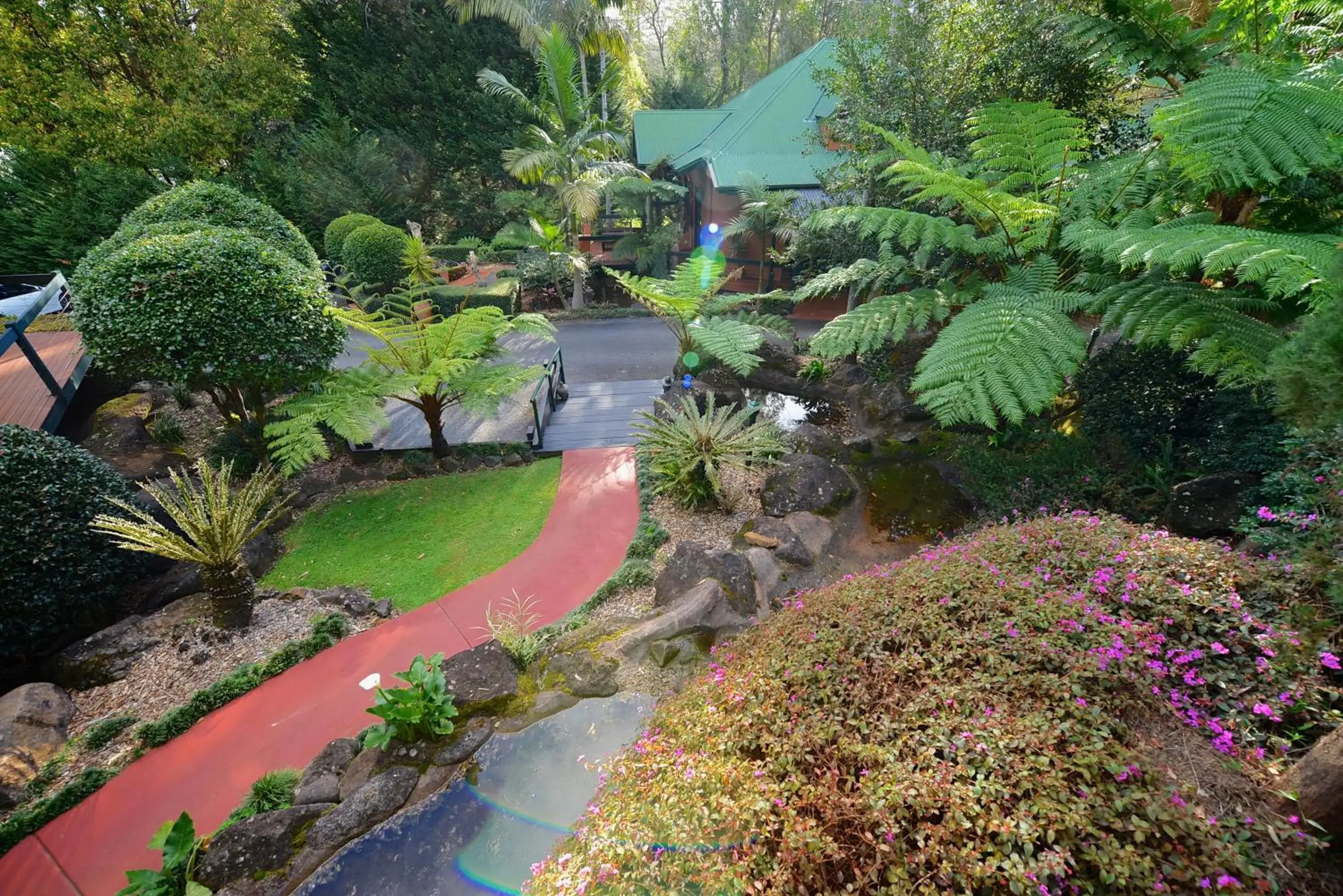 Garden, Pool View in Escarpment Retreat & Day Spa for Couples