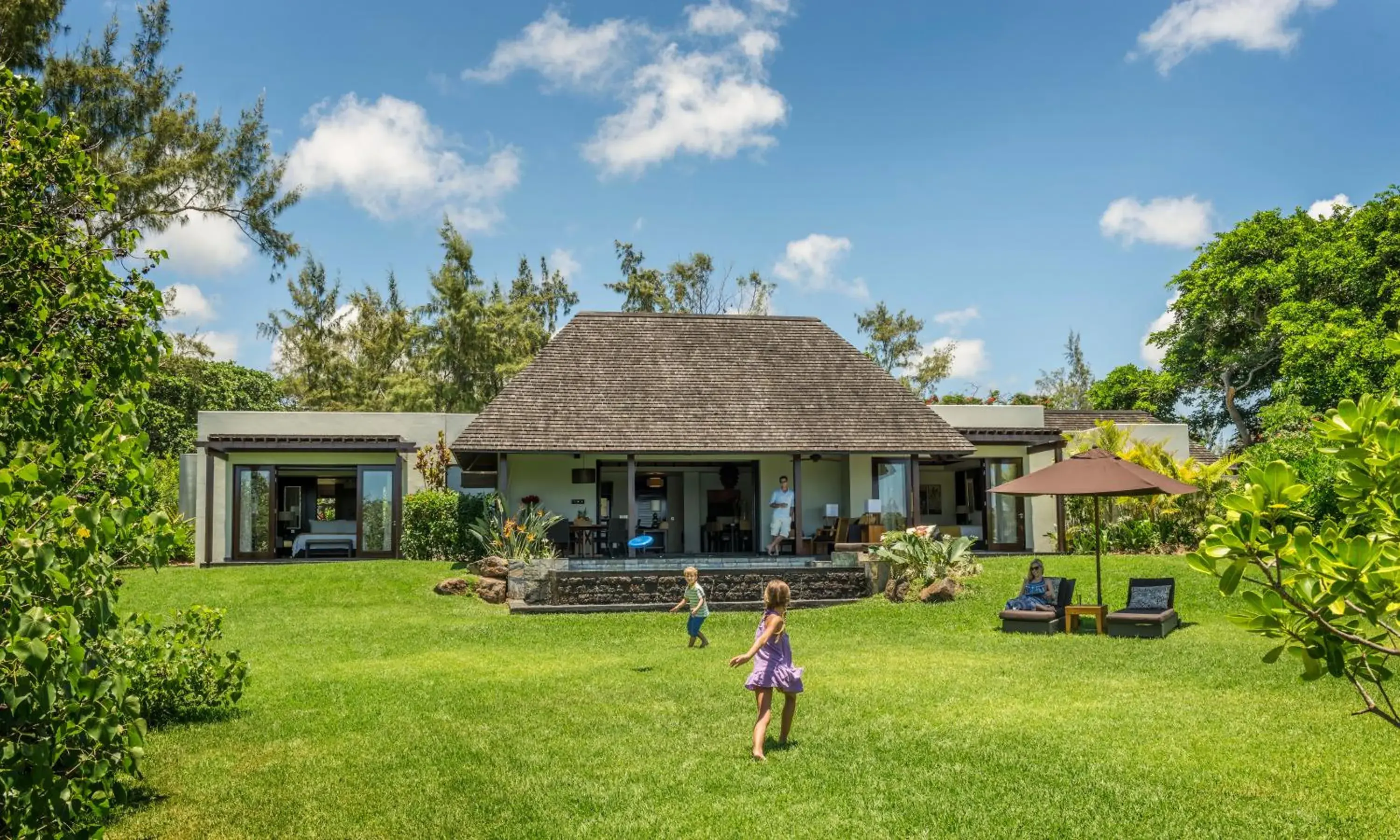 Three Bedroom Garden Pool Villa in Four Seasons Resort Mauritius at Anahita