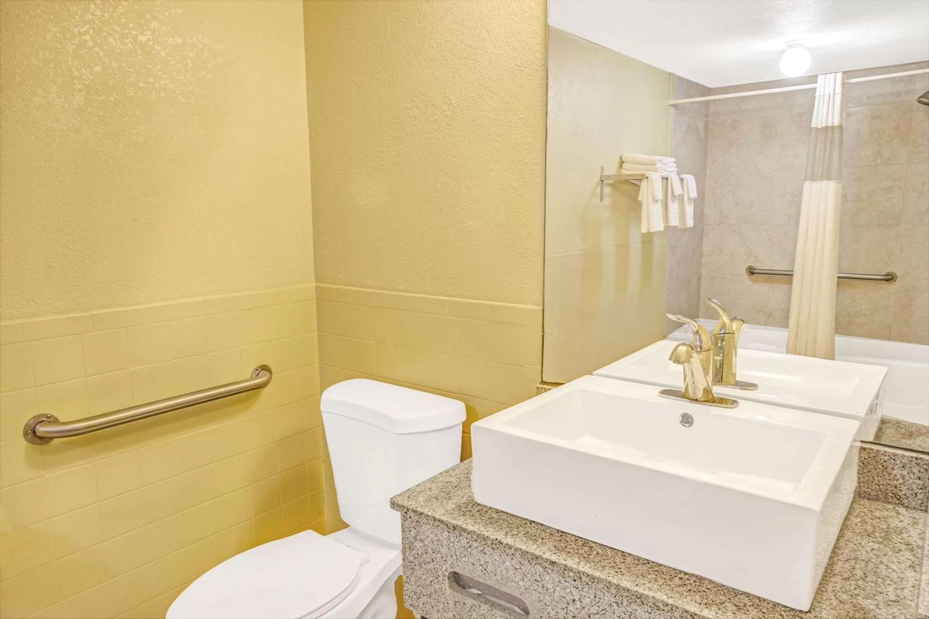Bathroom in Days Inn by Wyndham St. Petersburg Central