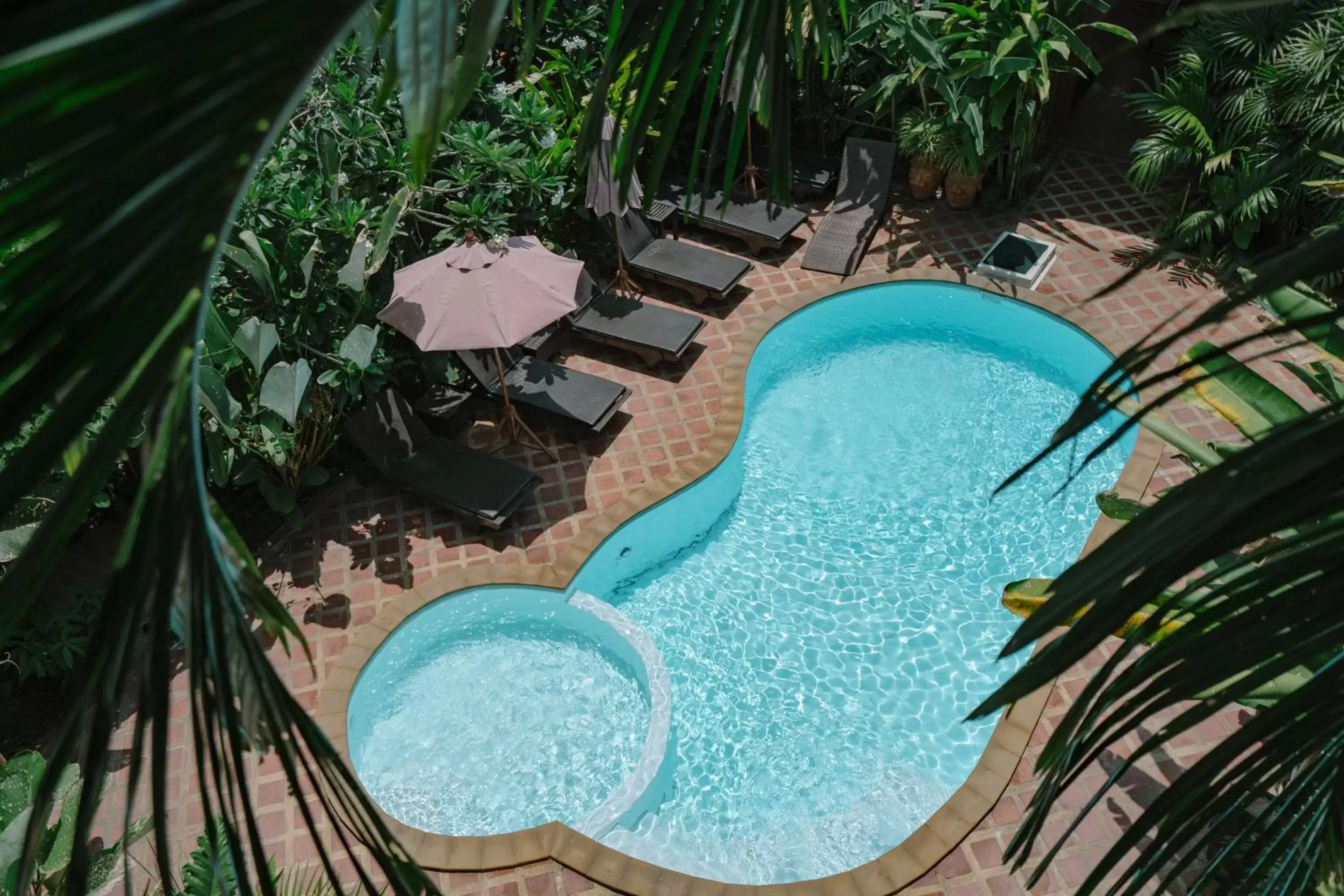 Pool View in The Opium Chiang Mai