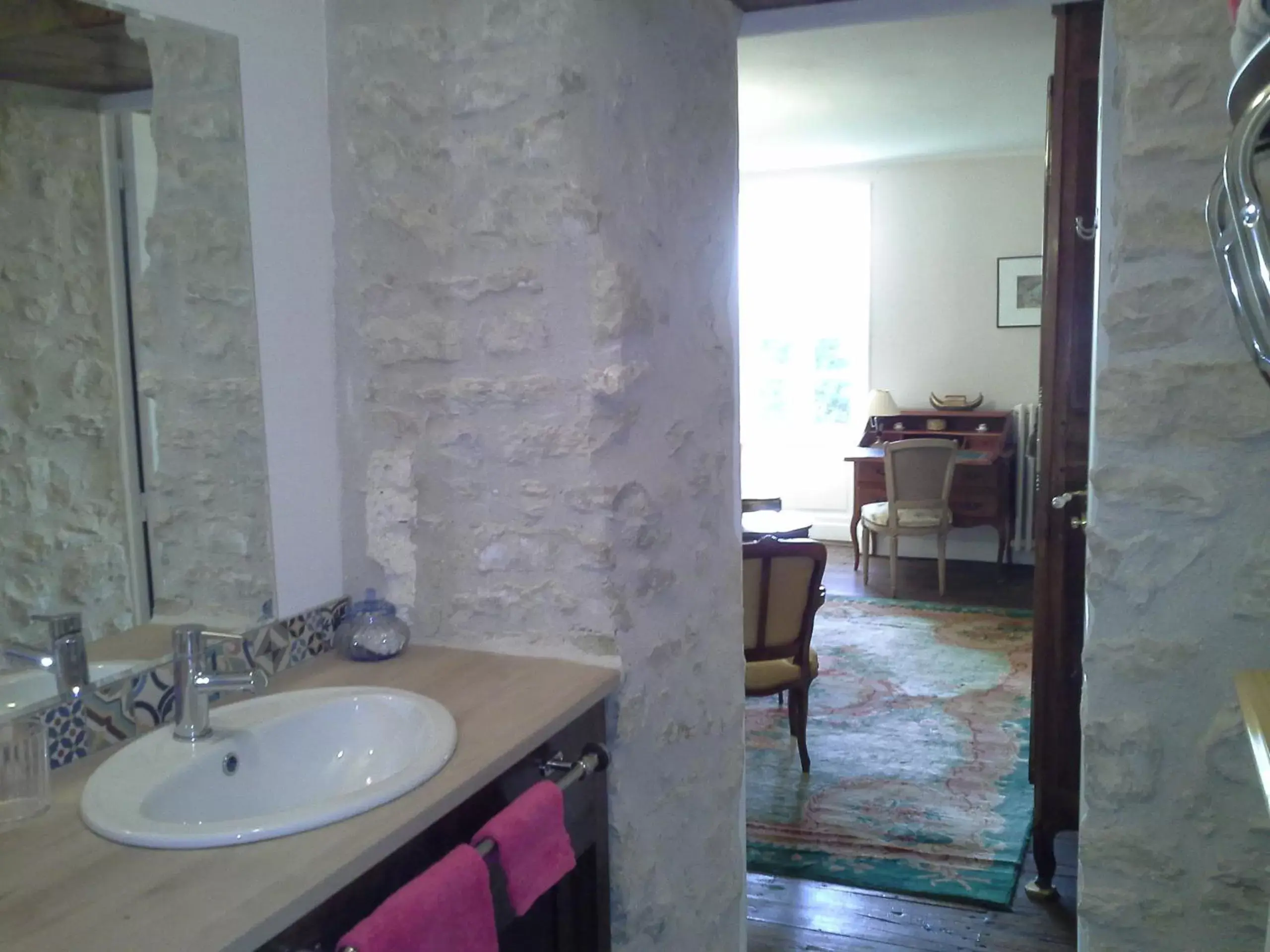 Bathroom in Le Logis De Ruelle