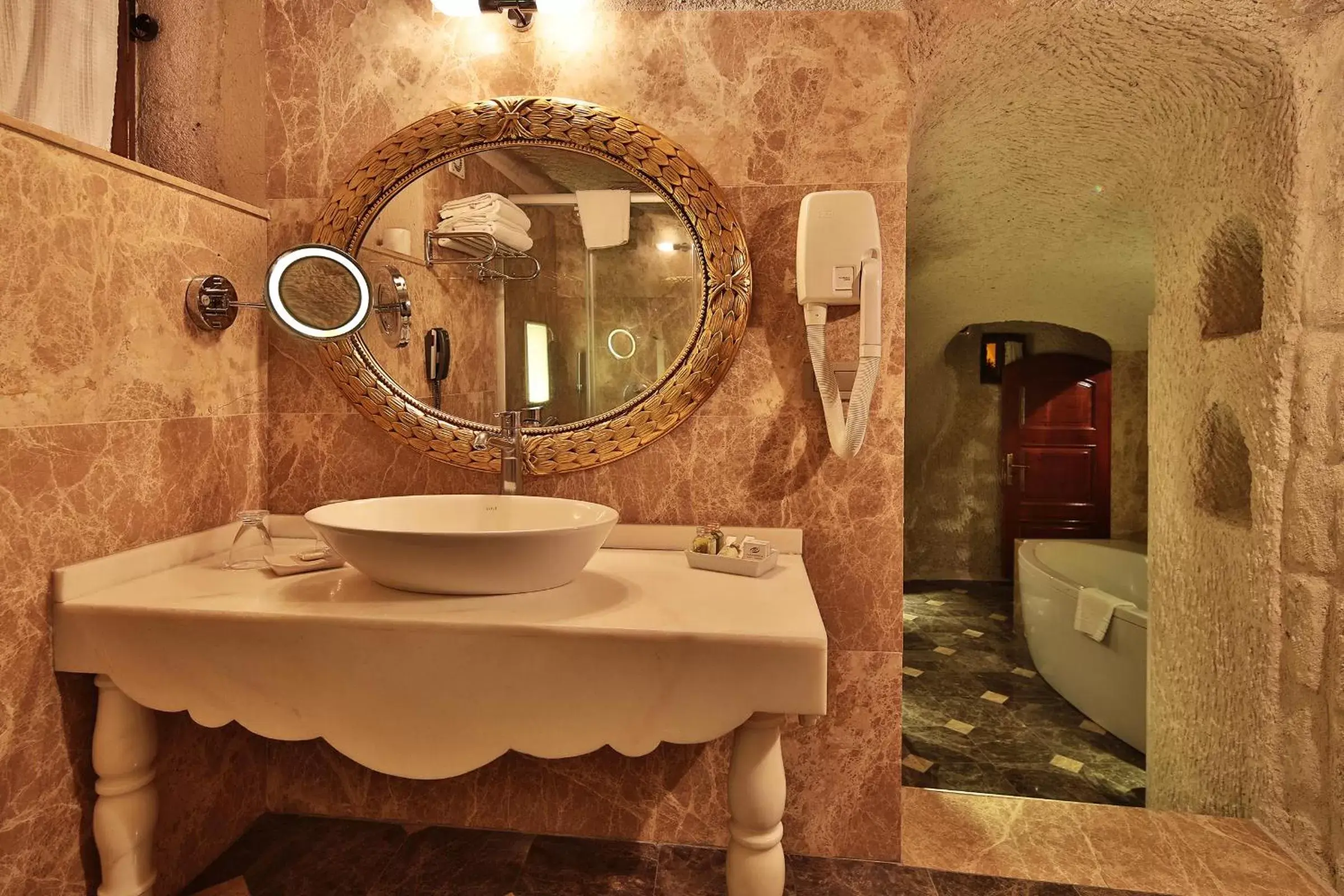 Shower, Bathroom in Cappadocia Cave Suites