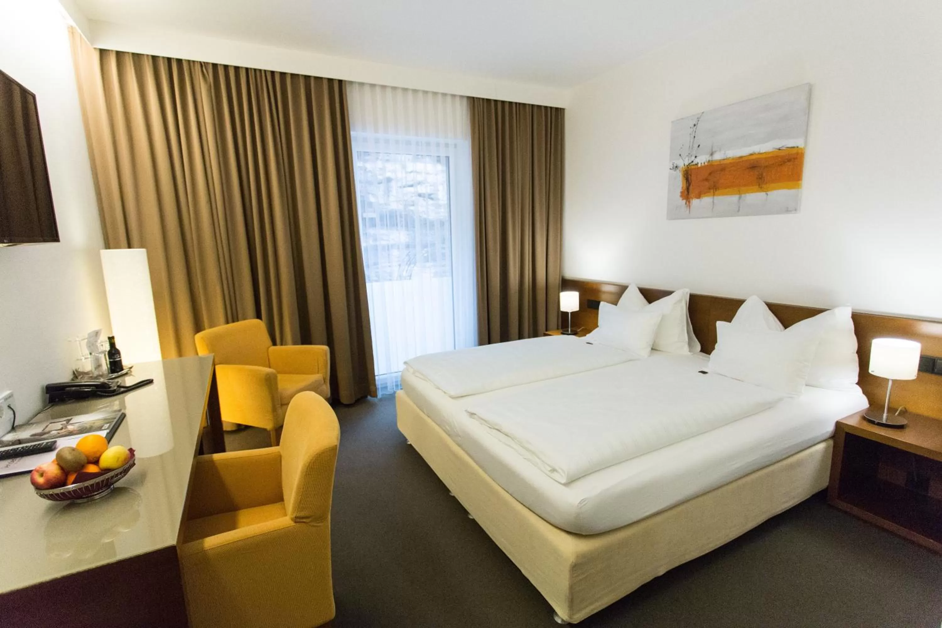 Bed in Hotel & Restaurant Christkindlwirt