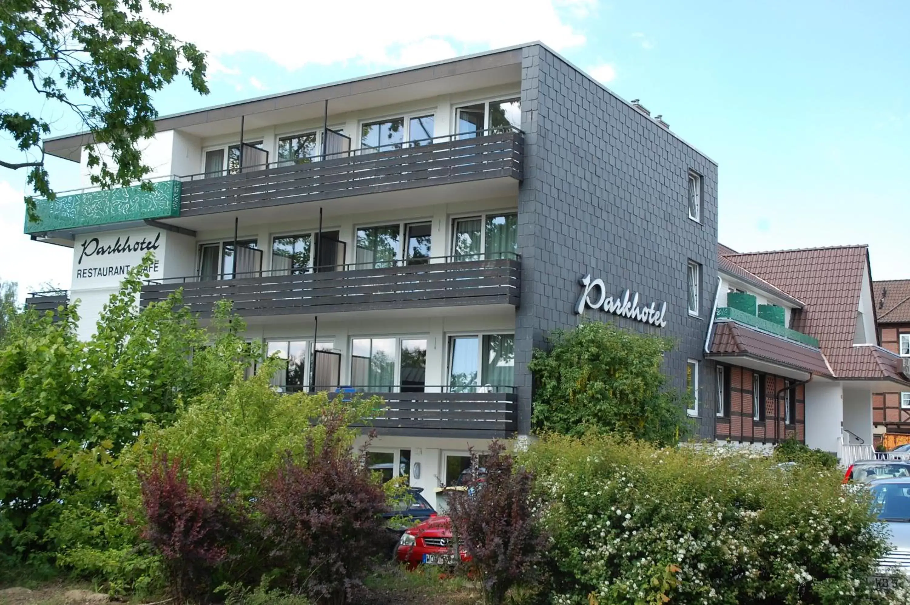 Balcony/Terrace, Property Building in Parkhotel Bad Bevensen