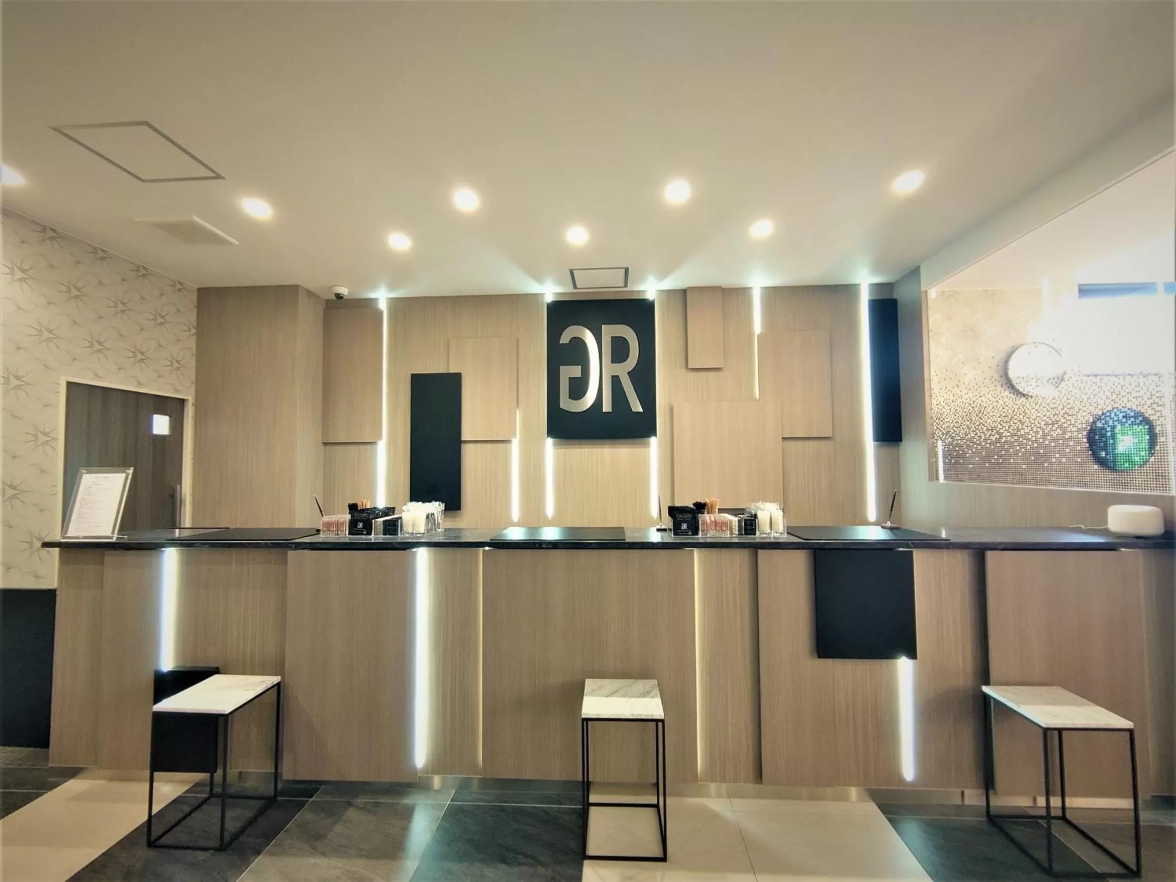 Lobby or reception in Green Rich Hotel Yonago Ekimae (Artificial hot spring Futamata Yunohana)