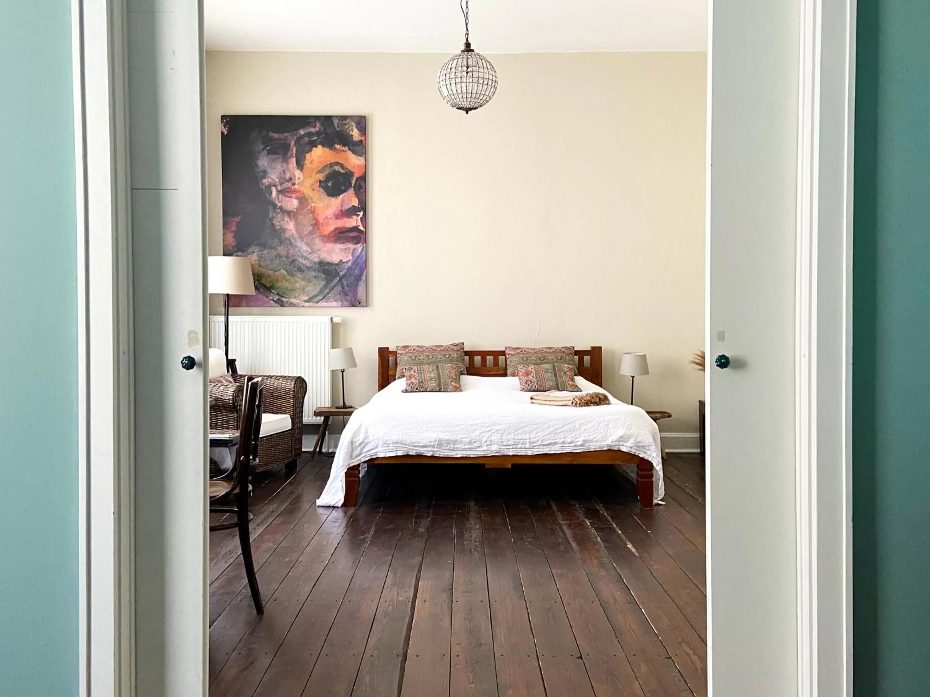 Bed in Liegen;schaft Guesthouse