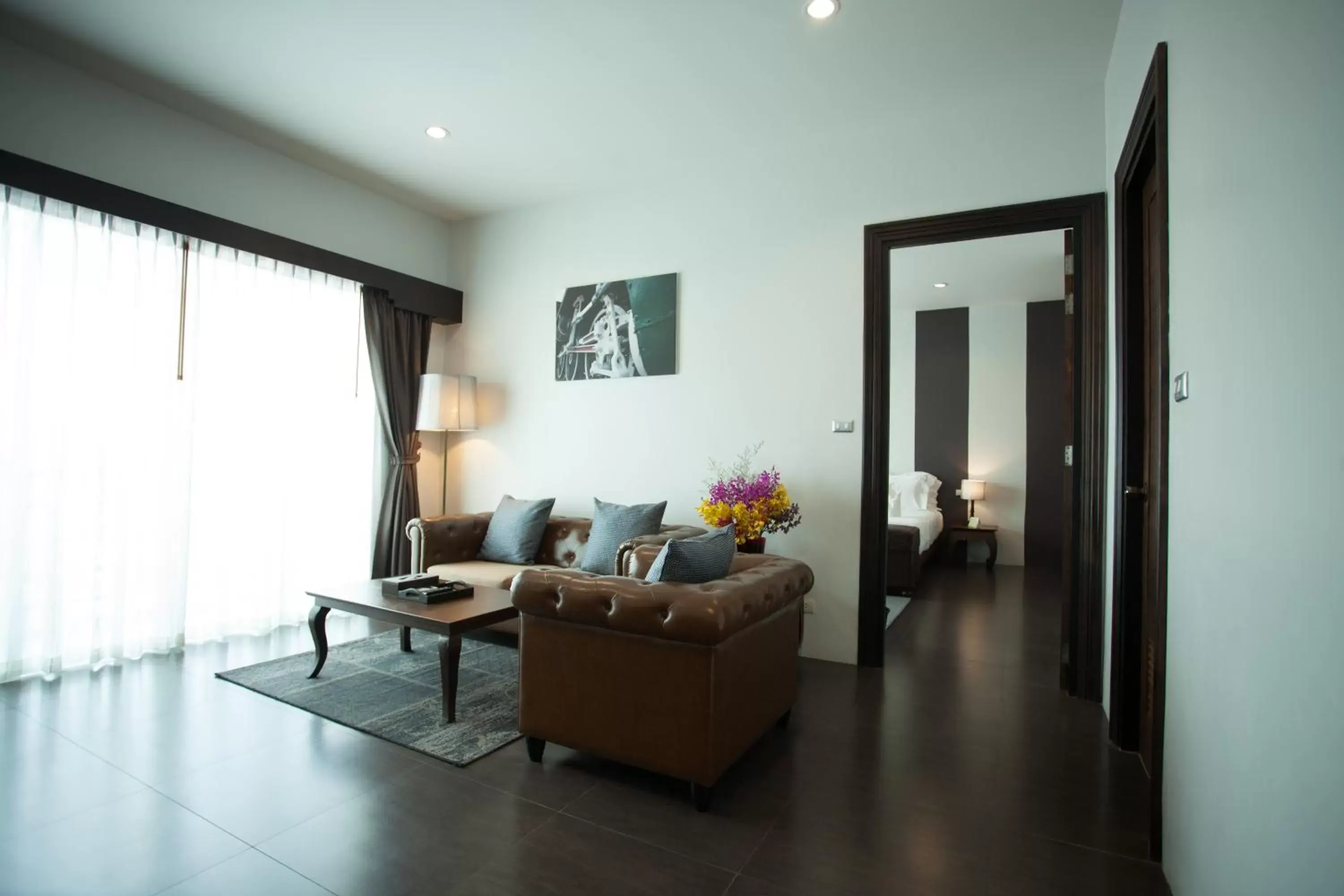 Living room, Seating Area in The Bridge Residence Hotel